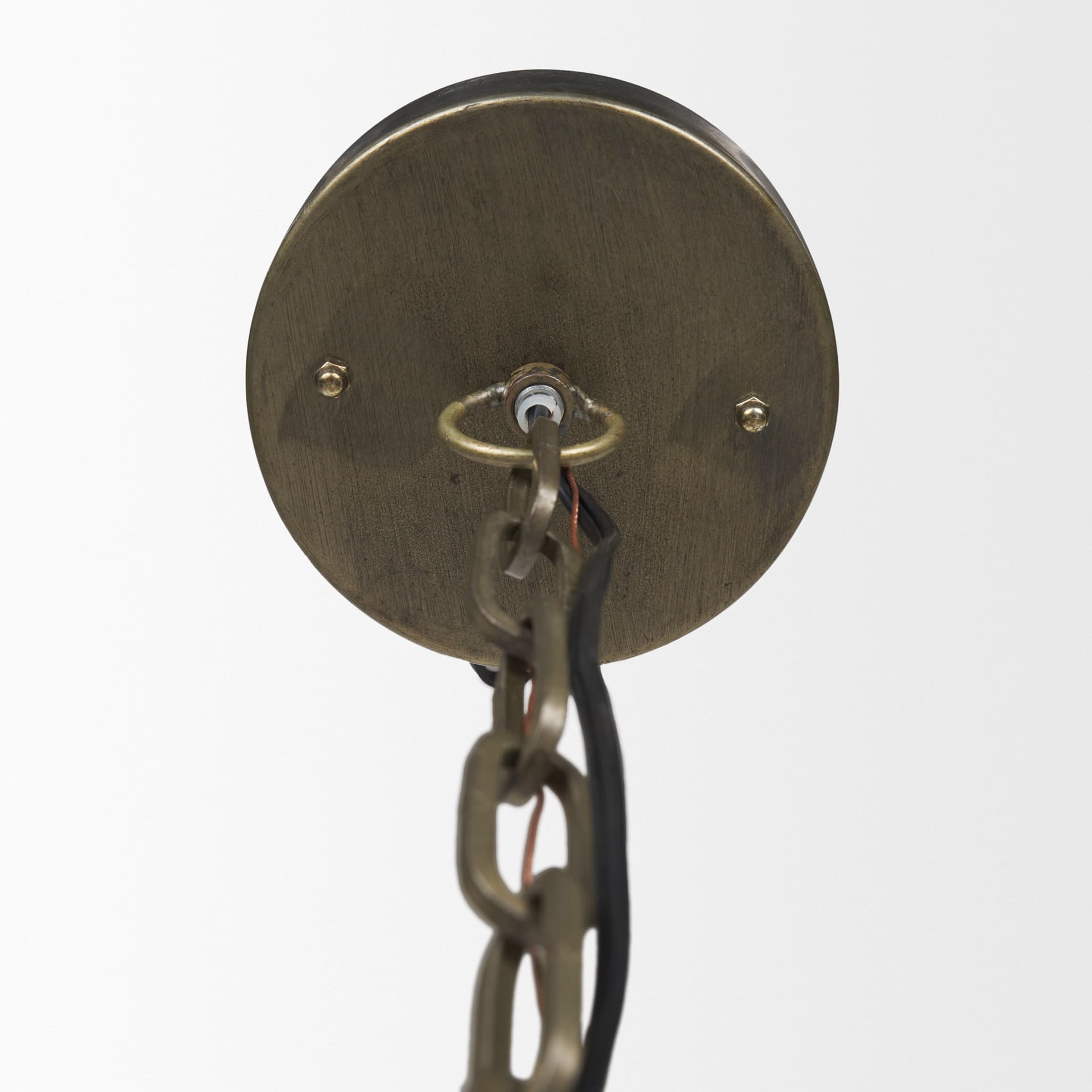Dawson I 13x13.5 Silver Toned Metal Dome Pendant Light — product photograph