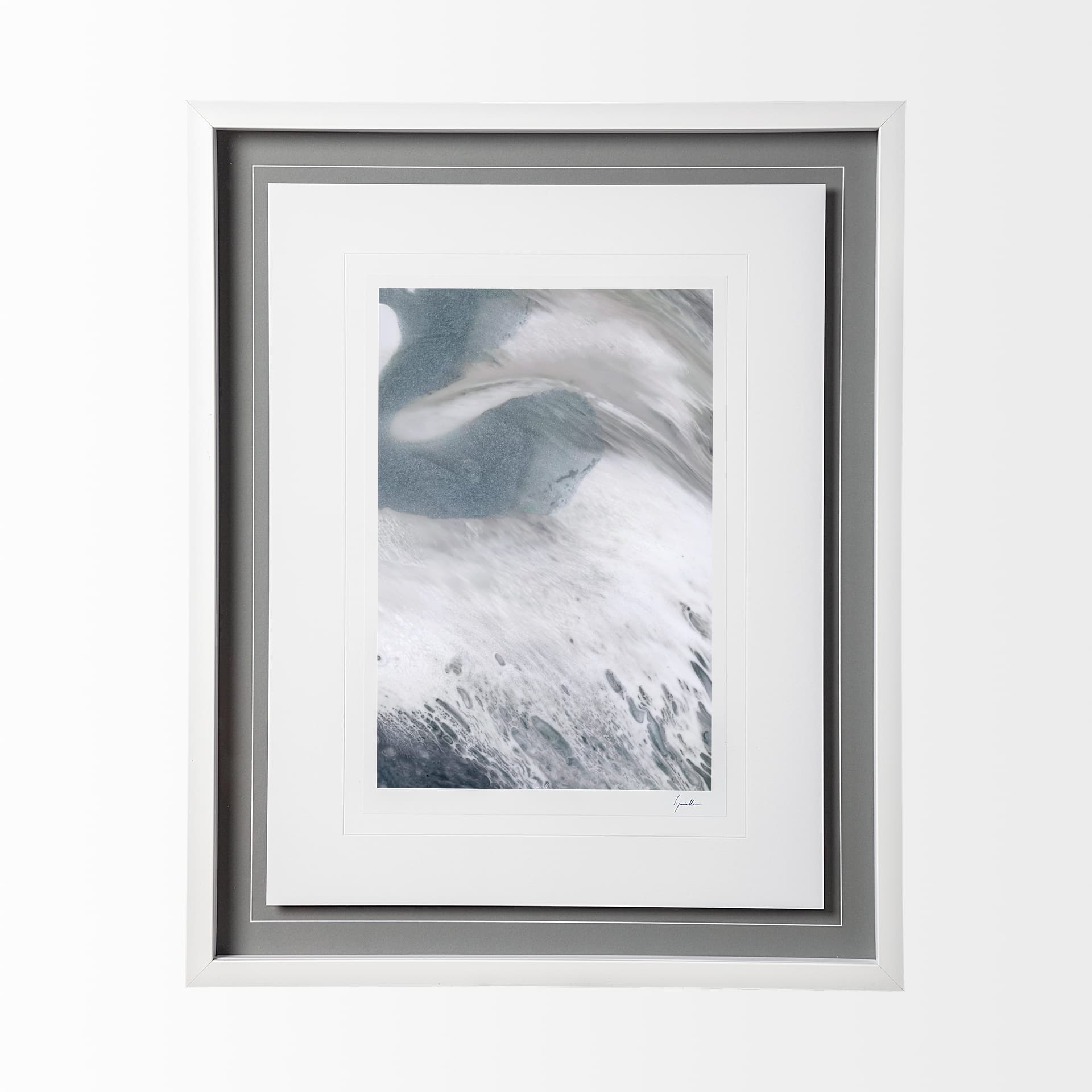 Are One III by Mercana Studio a Framed Art Print Matted under Glass — product photograph