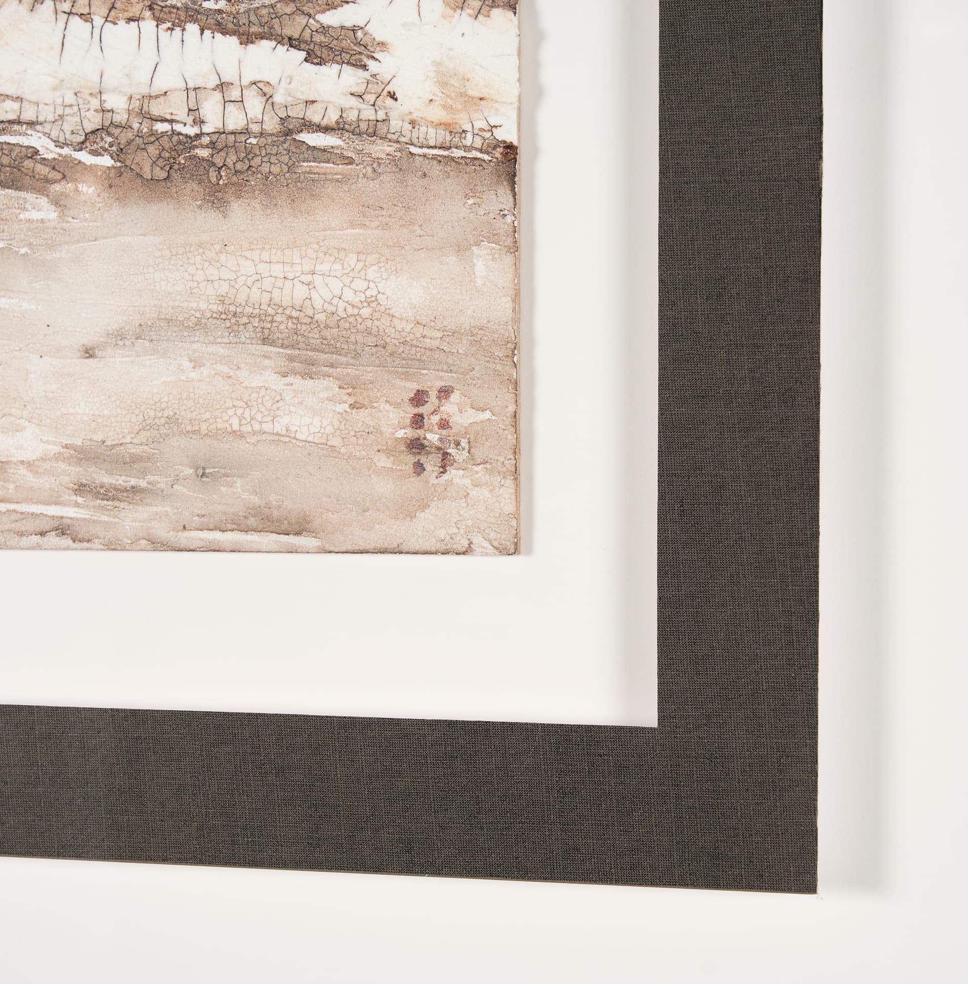 Field View by Studio M a handmade Original Framed Artwork under Glass — product photograph