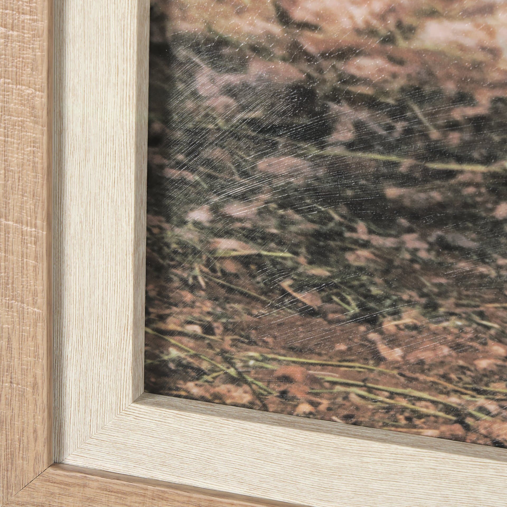 Walking Away by Mercana Studio a Hand Embellished Textured Framed Photo Art Print Matted under Glass — product photograph