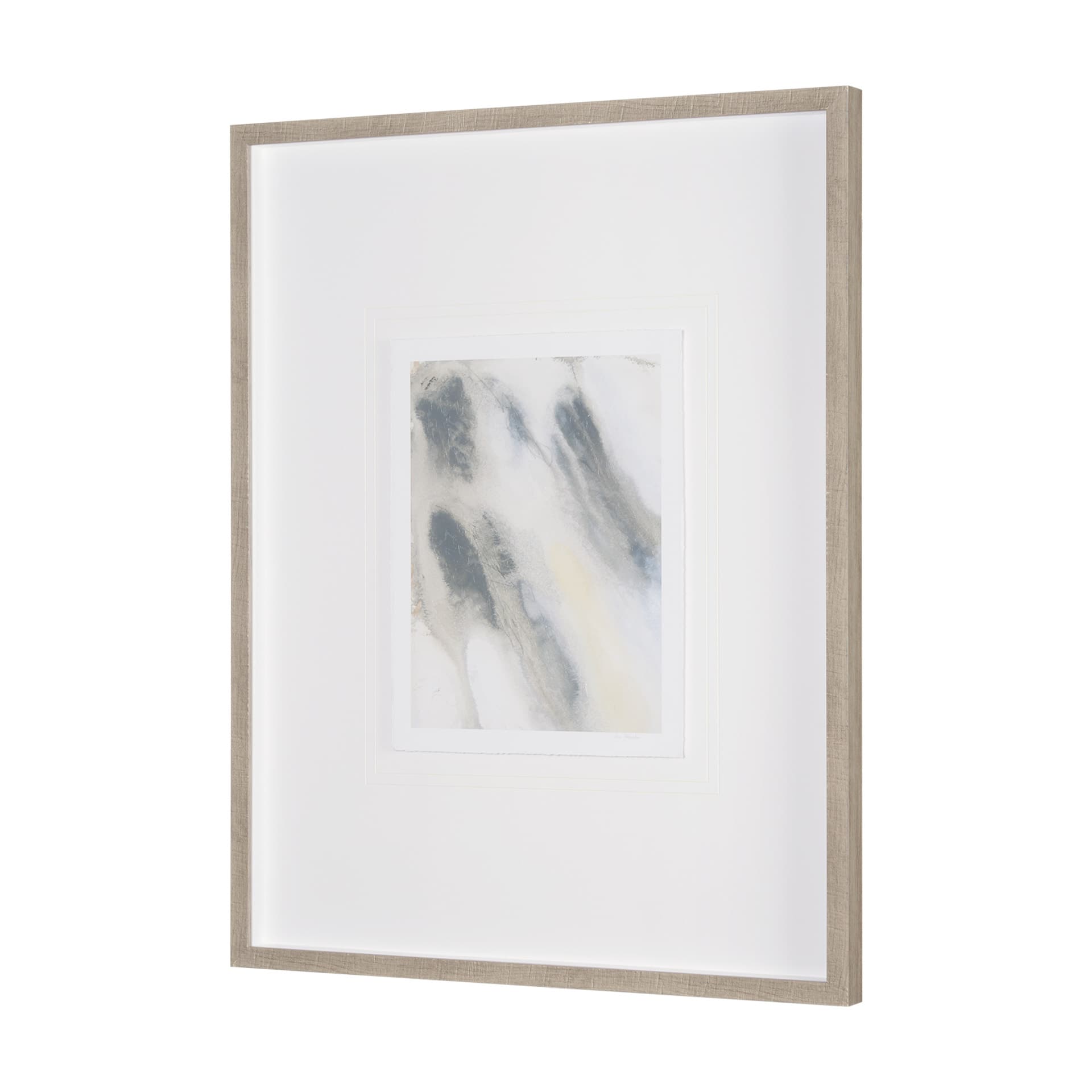Retreating Tide I by Ira Havuka a Hand Embellished Framed Art Print Matted under Glass — product photograph
