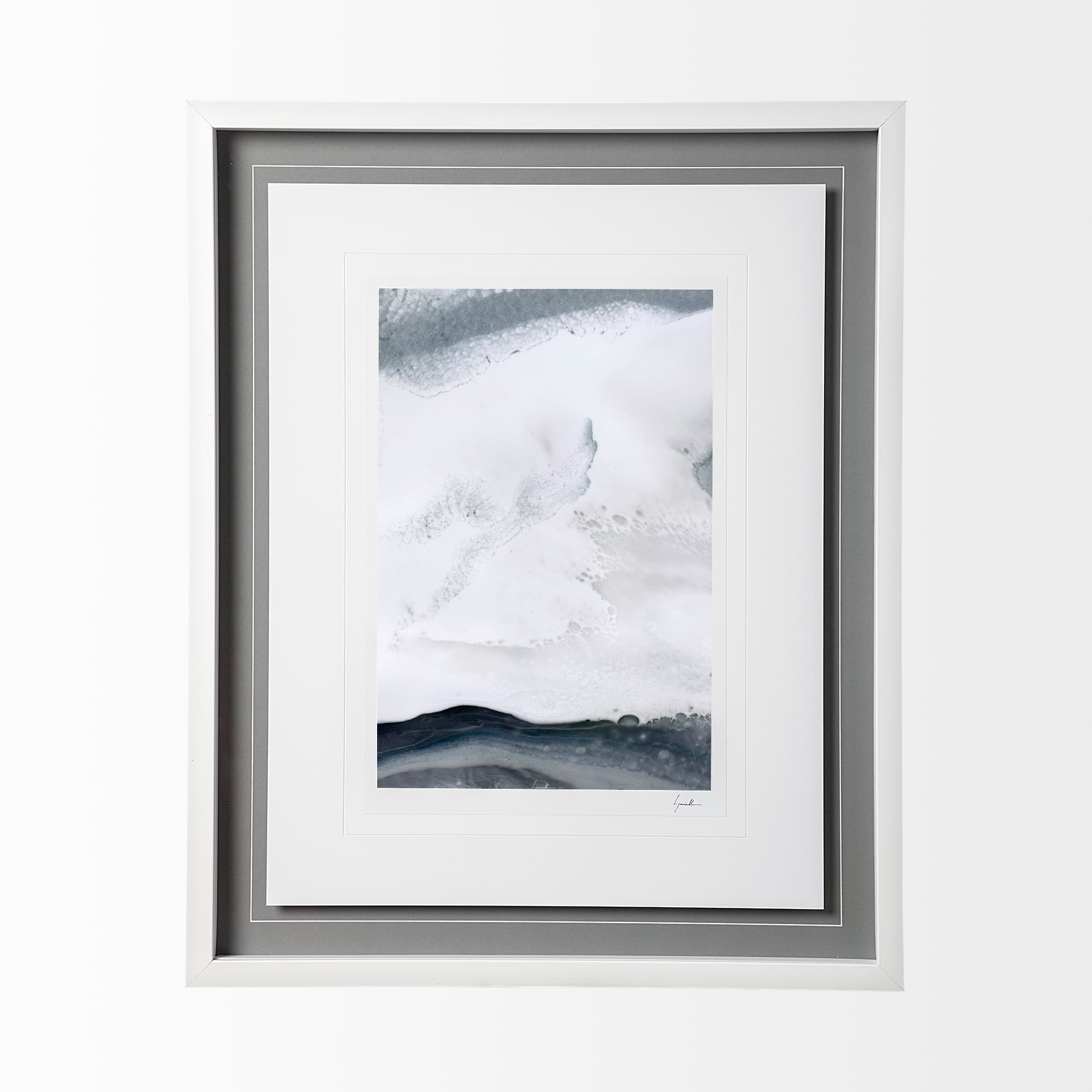 Are One II by Mercana Studio a Framed Art Print Matted under Glass — product photograph