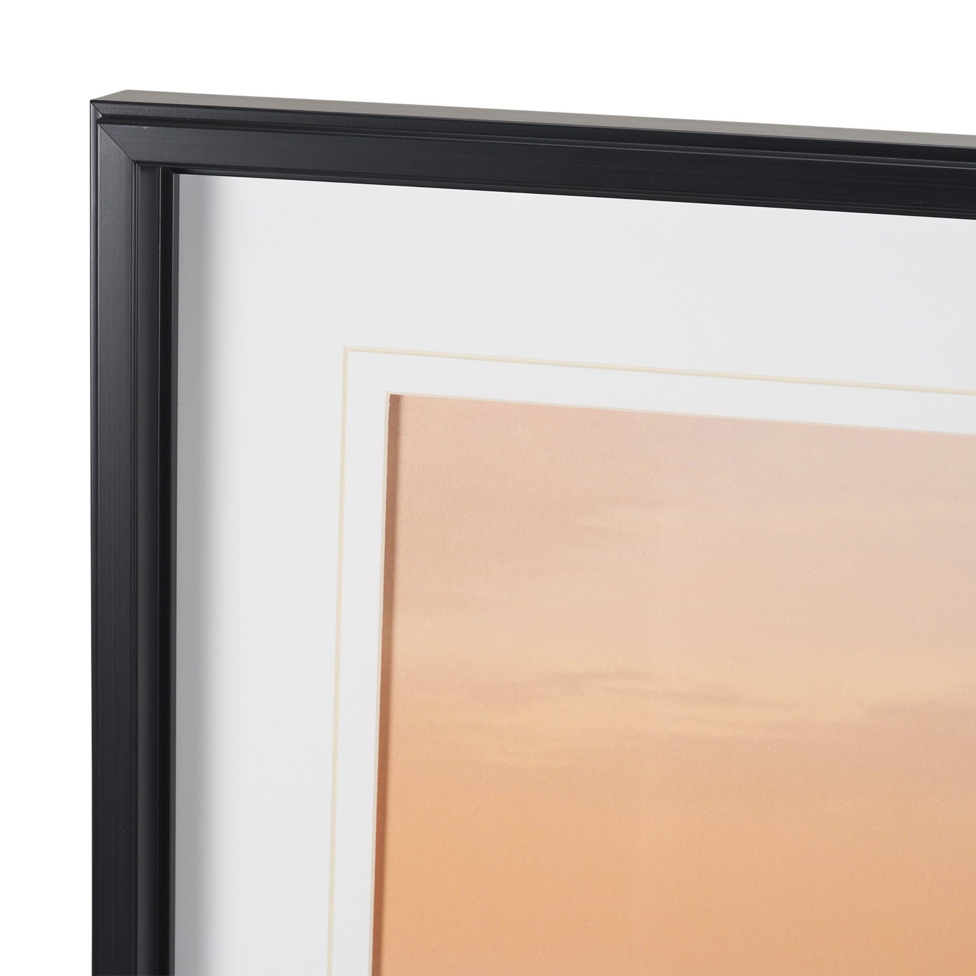 Cannon Beach Elk by Stefan and Audrey Textured Framed Photo Print Matted under Glass — product photograph