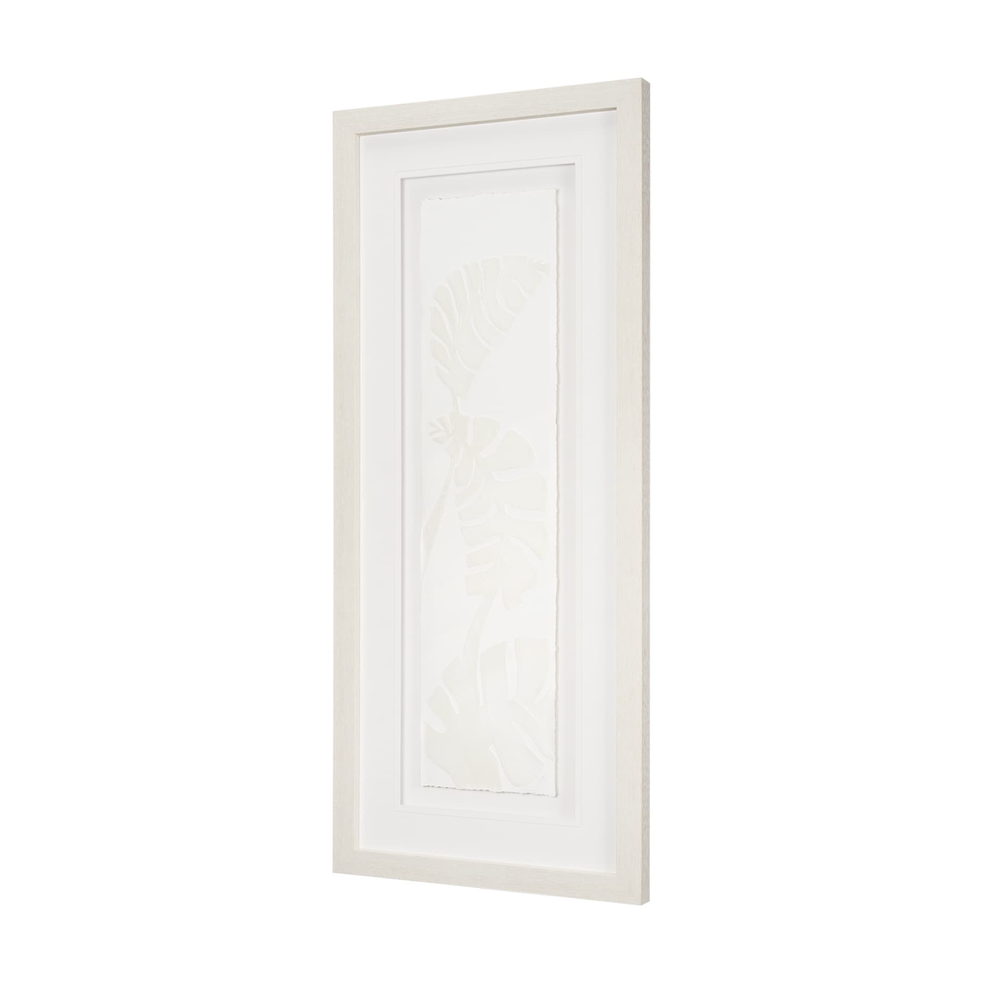 Paradise Foliage I by Hardip Kaur a Framed Art Print Matted under Glass — product photograph