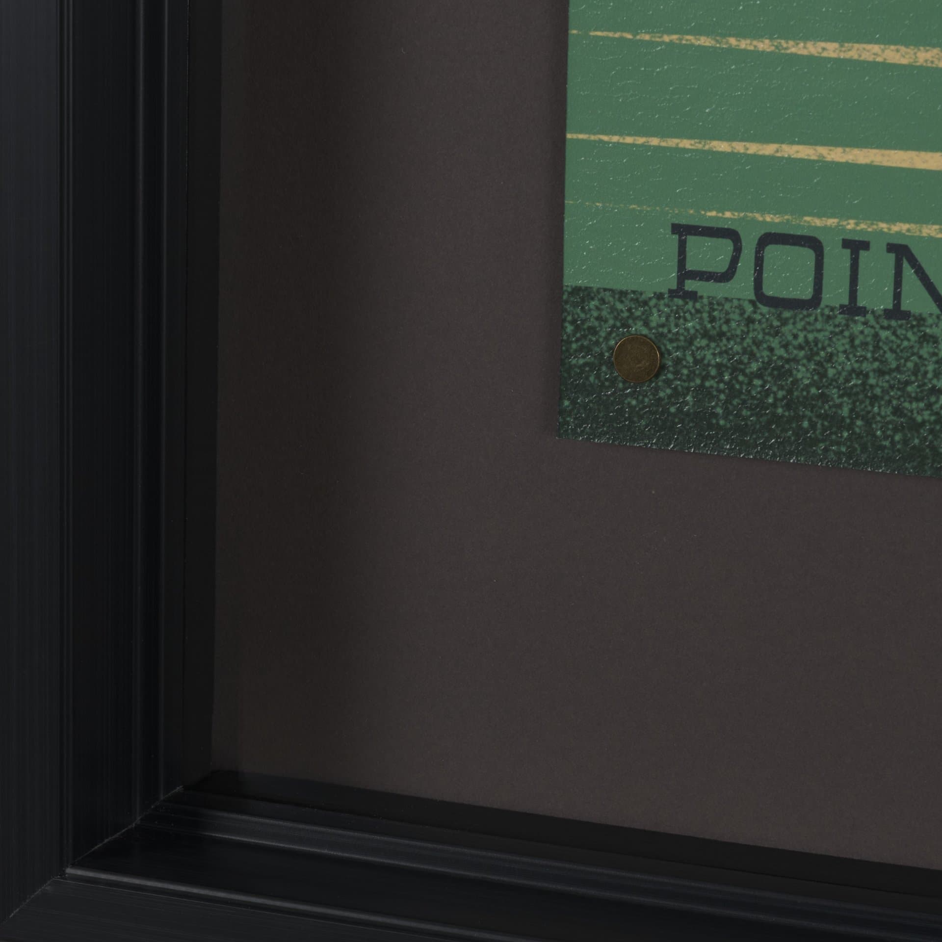 Cryptid Tourism IV by Omar Escalante Textured Framed Artwork Matted under Glass — product photograph
