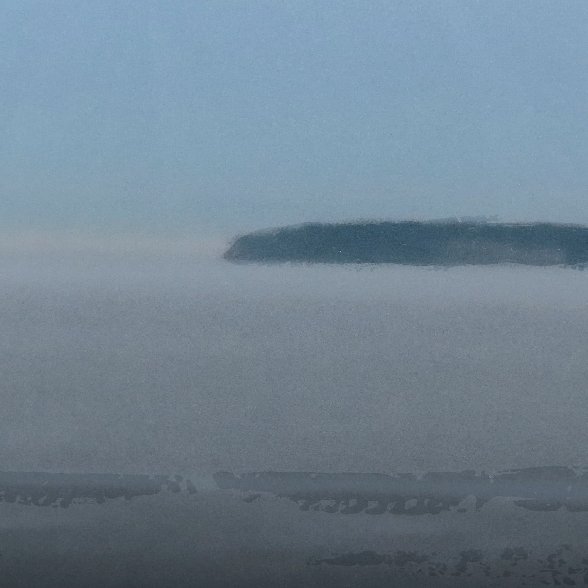Point Roberts by Mercana Studio a Hand Embellished Textured Framed Photo Art Print Matted under Glas — product photograph