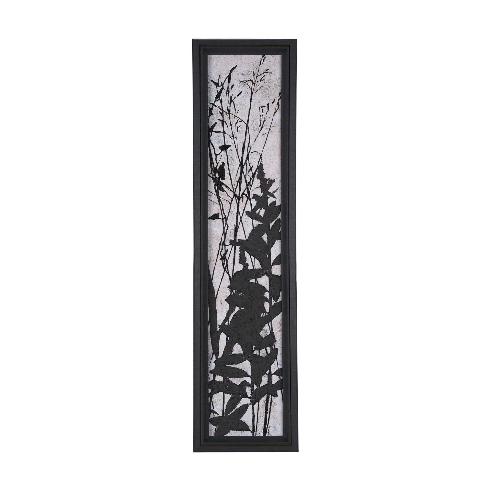 Etched Silouette IV by Mercana Studio a Hand Embellished Textured Framed Art Print — product photograph