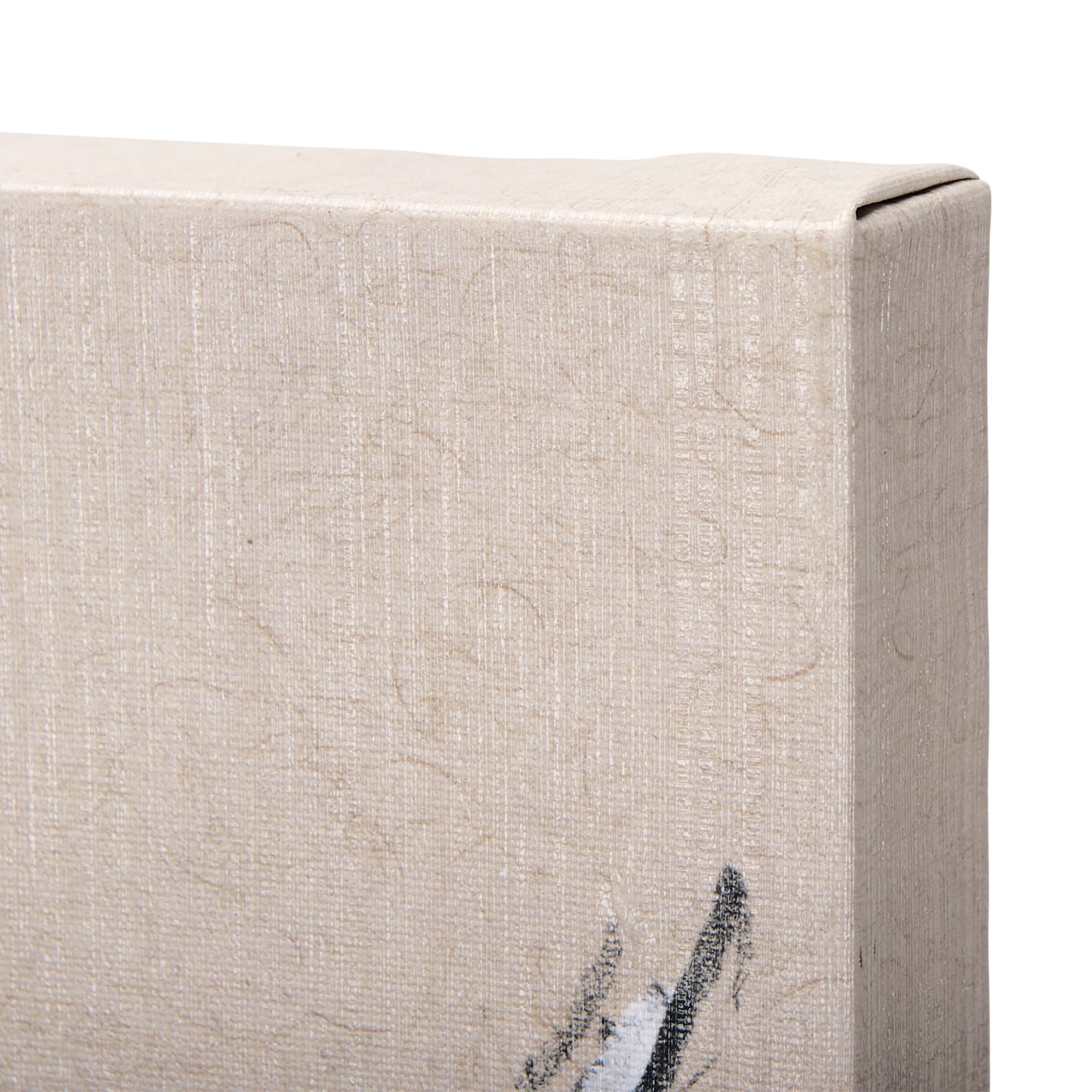 Sketch of animal V (Goat) by Mercana Studio a Hand Embellished Textured Canvas — product photograph