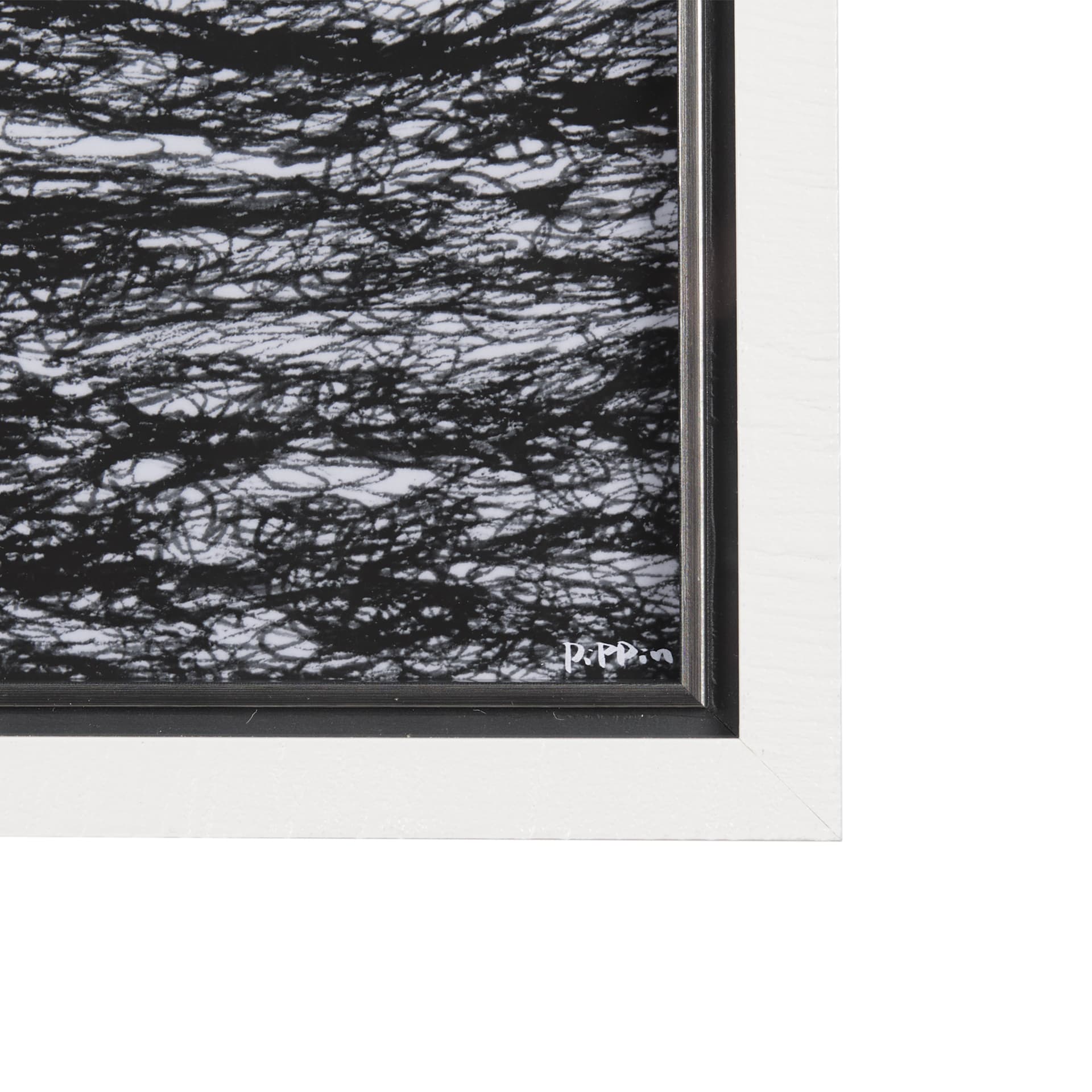 Running on Waves I by Simeng a Framed Art Print Matted under Glass — product photograph