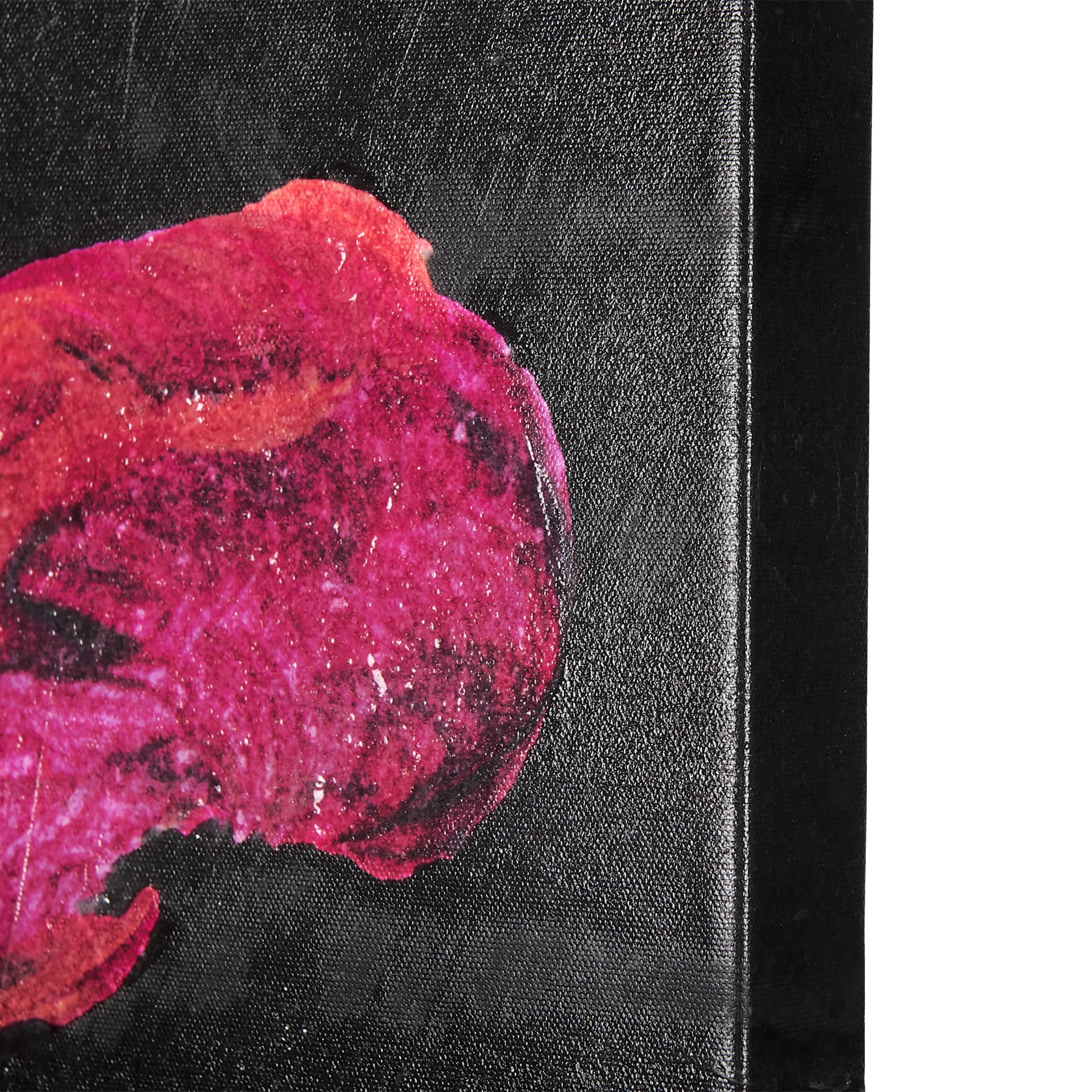 Midnight Flower I by Mercana Studio a Hand Embellished Textured Canvas — product photograph