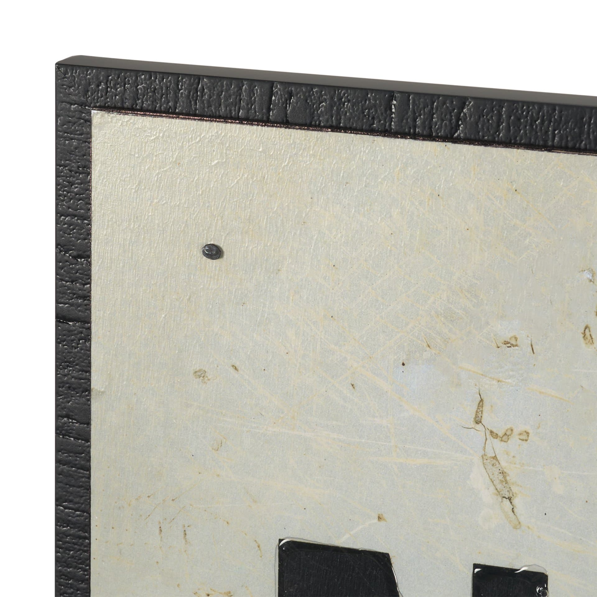 No Parking LG by Mercana Studio Hand Embelished Textured Framed Artwork Matted — product photograph