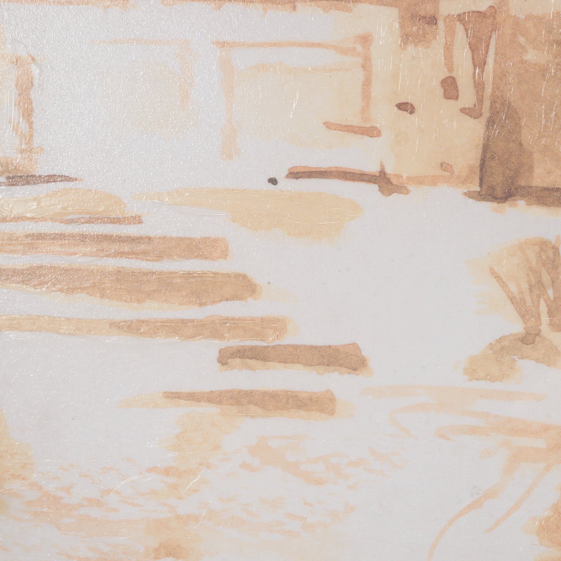 Palm Spring II by Mercana Studio Hand-Embellished Framed Artwork Matted under Glass — product photograph