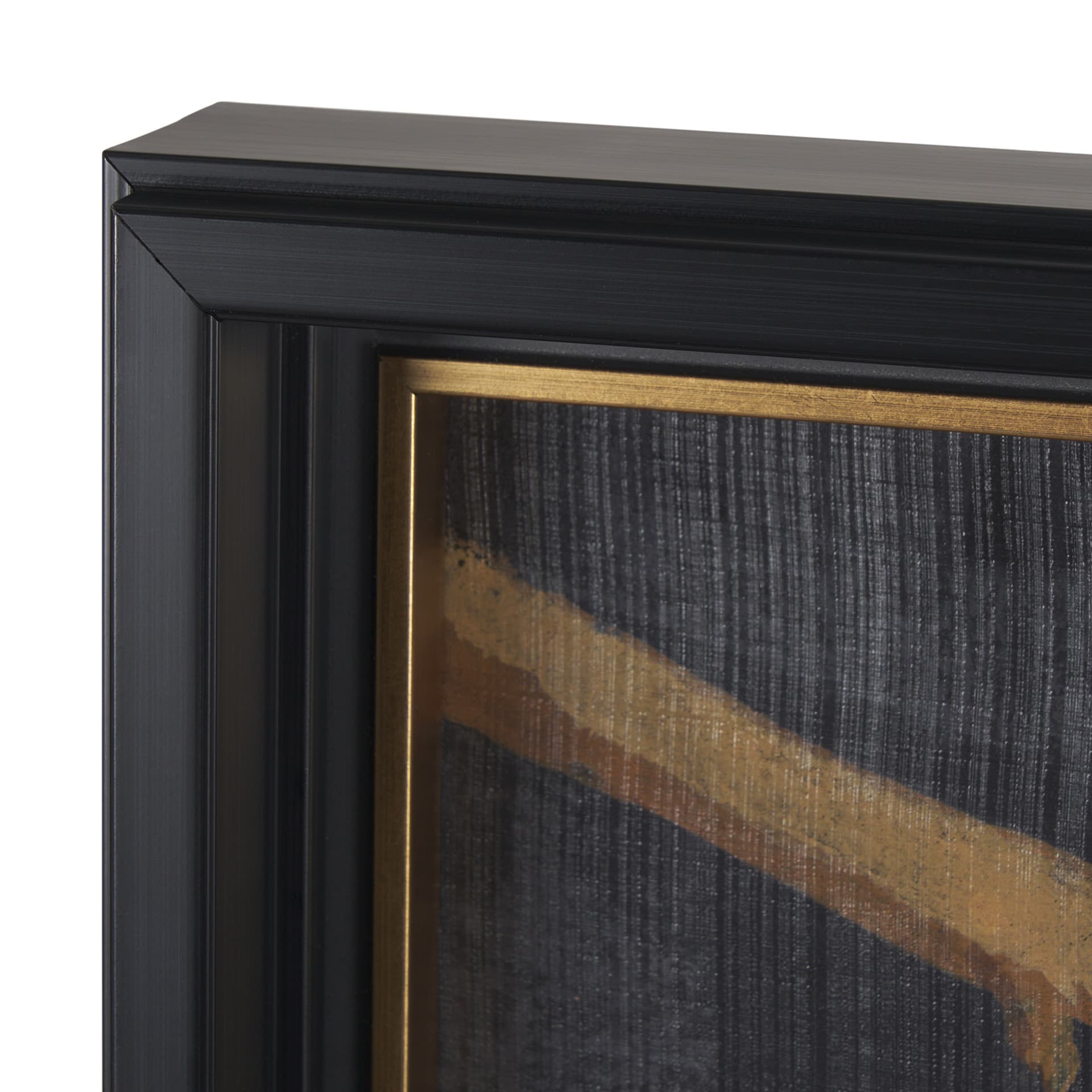Gilded Bounty II by Mercana Studio a Hand Embellished Framed Art Print Matted under Glass — product photograph