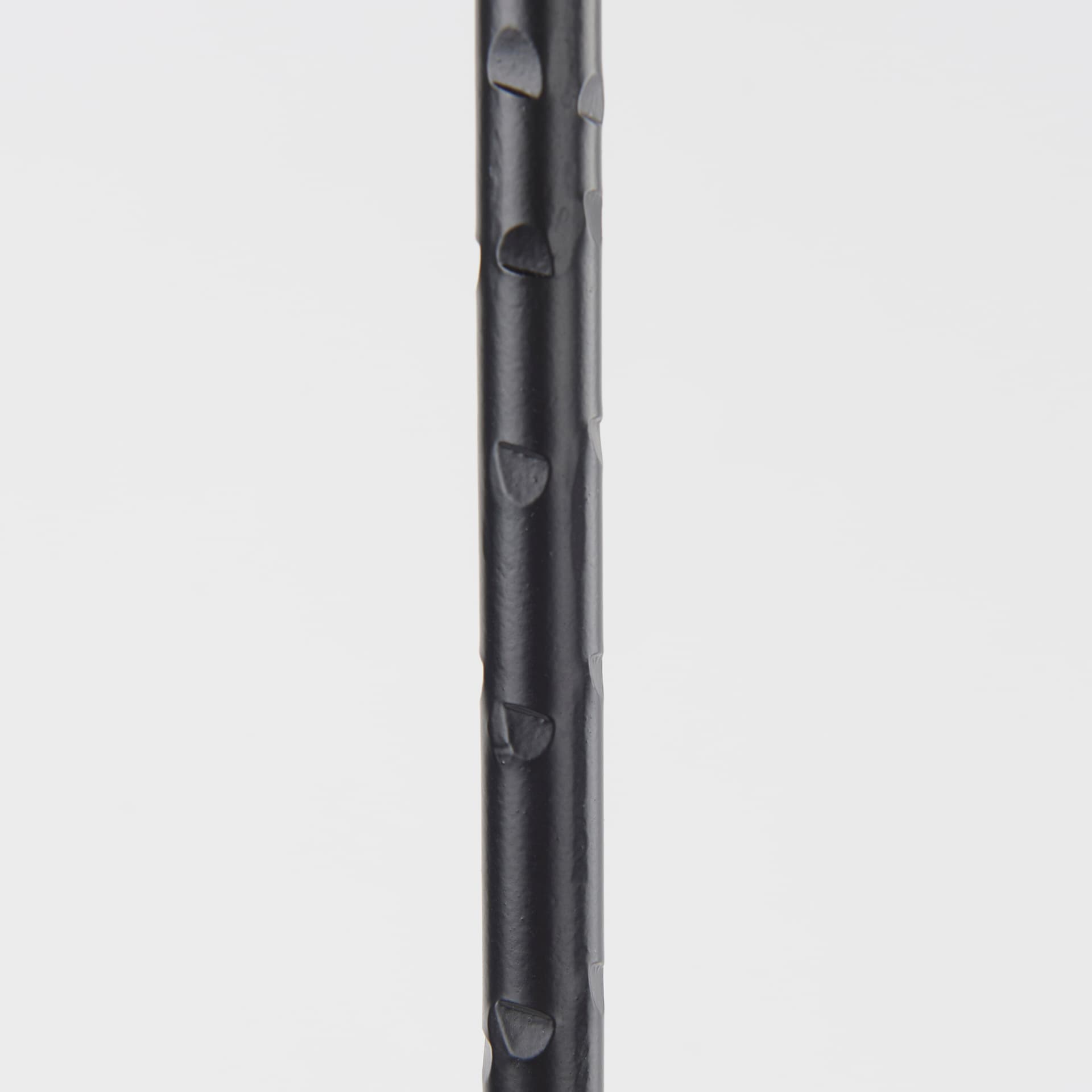 Porter 6.0L x 6.0W x 30.0H Large Black Iron Candle Holder — product photograph