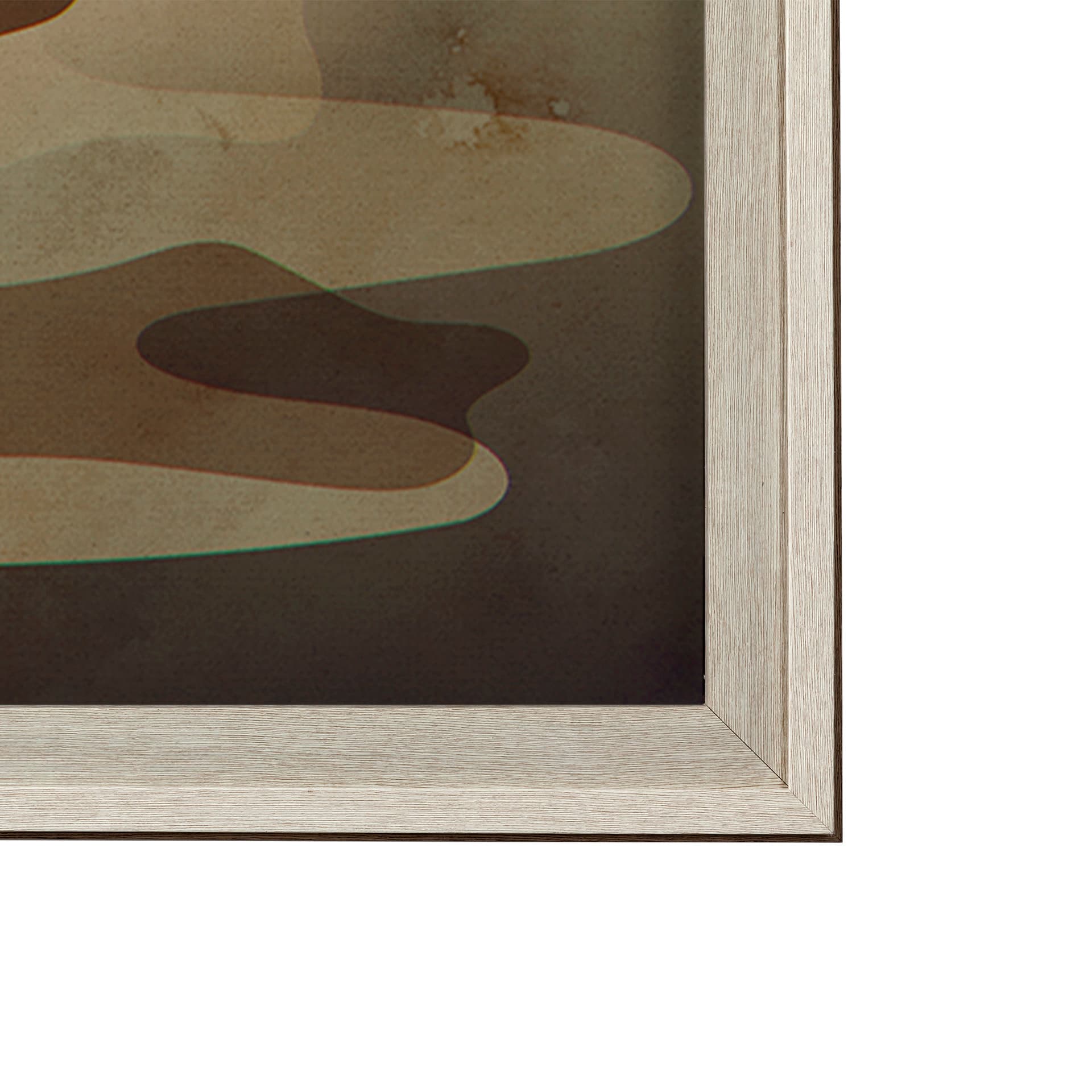 Calgary Go Canada (XL) by Mercana Studio a Hand Embellished Decograph Framed Art Print under Glass — product photograph