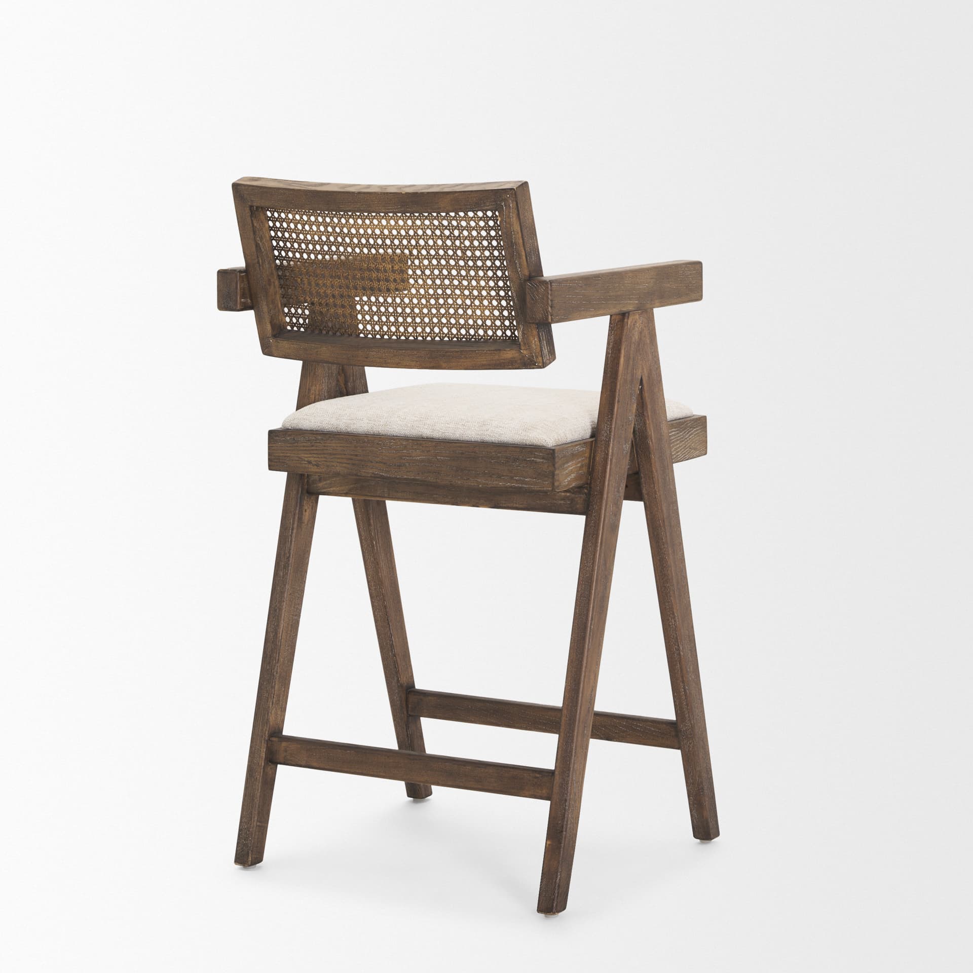 Indie Backless 38in Seat Counter Stool | Medium Brown — product photograph
