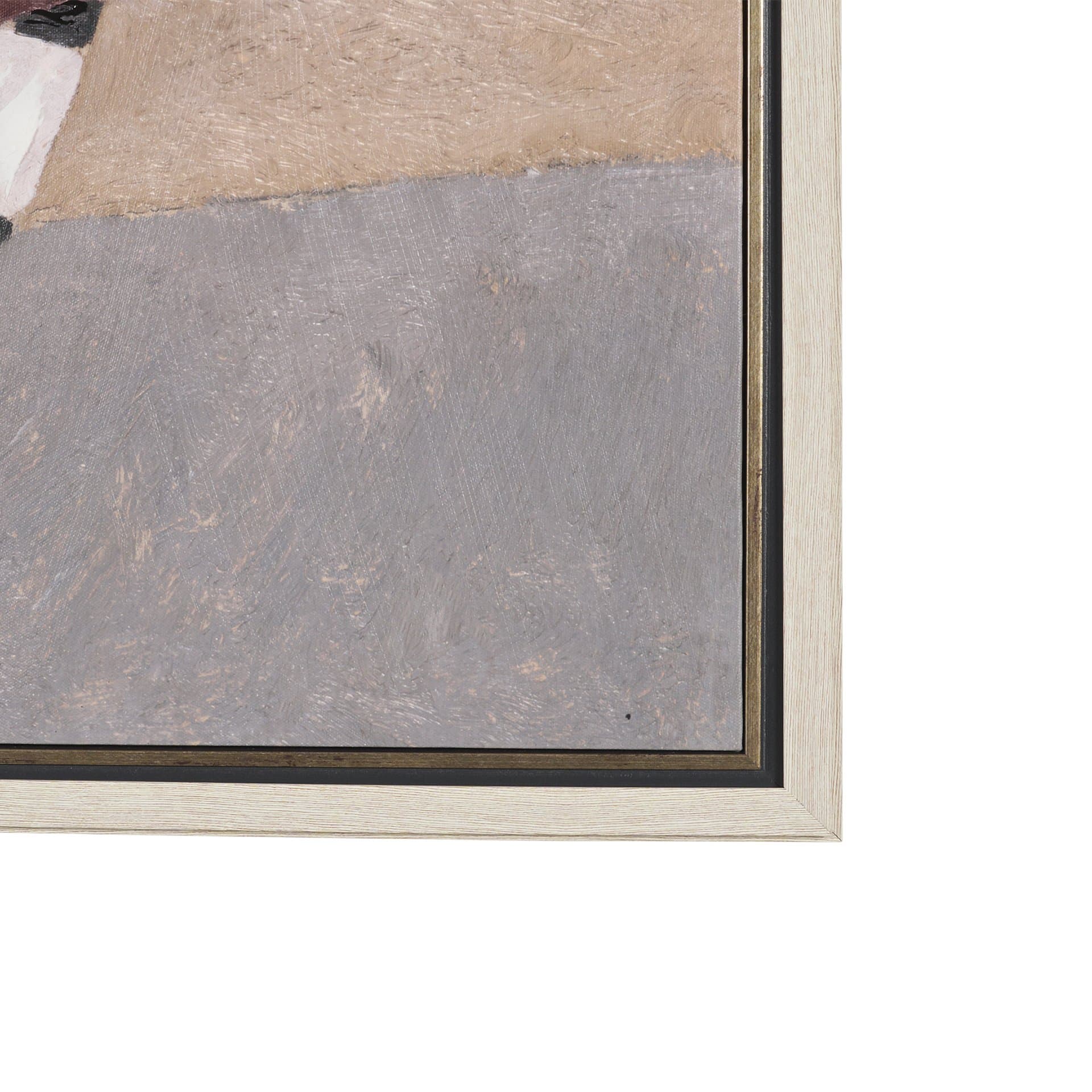 Metropolis by Marsden Hartley Hand-Embellished Textured Framed Canvas Artwork — product photograph