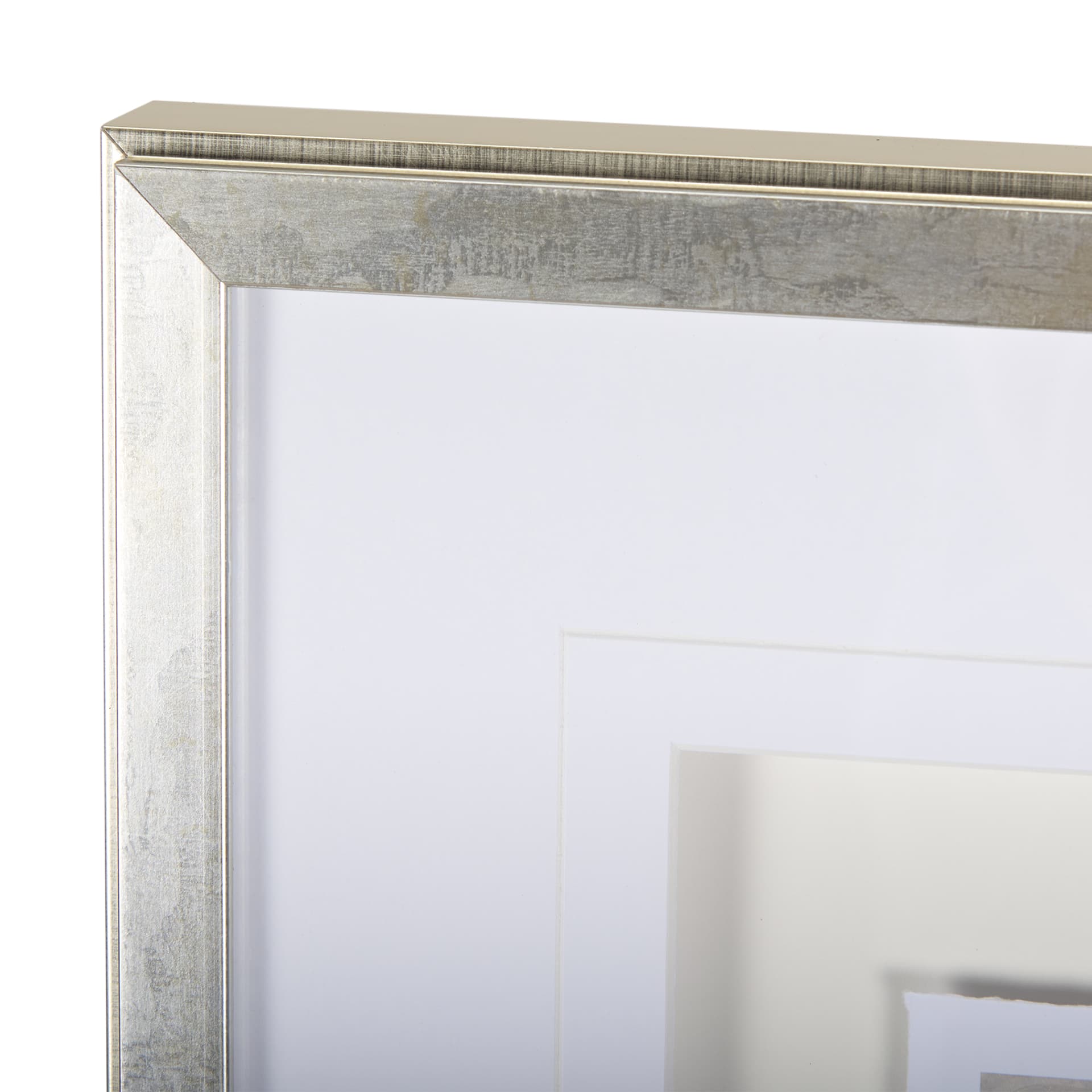 Sandy Waves IV by Mercana Studio a Hand Embellished Textured Framed Art Print Matted under Glass — product photograph