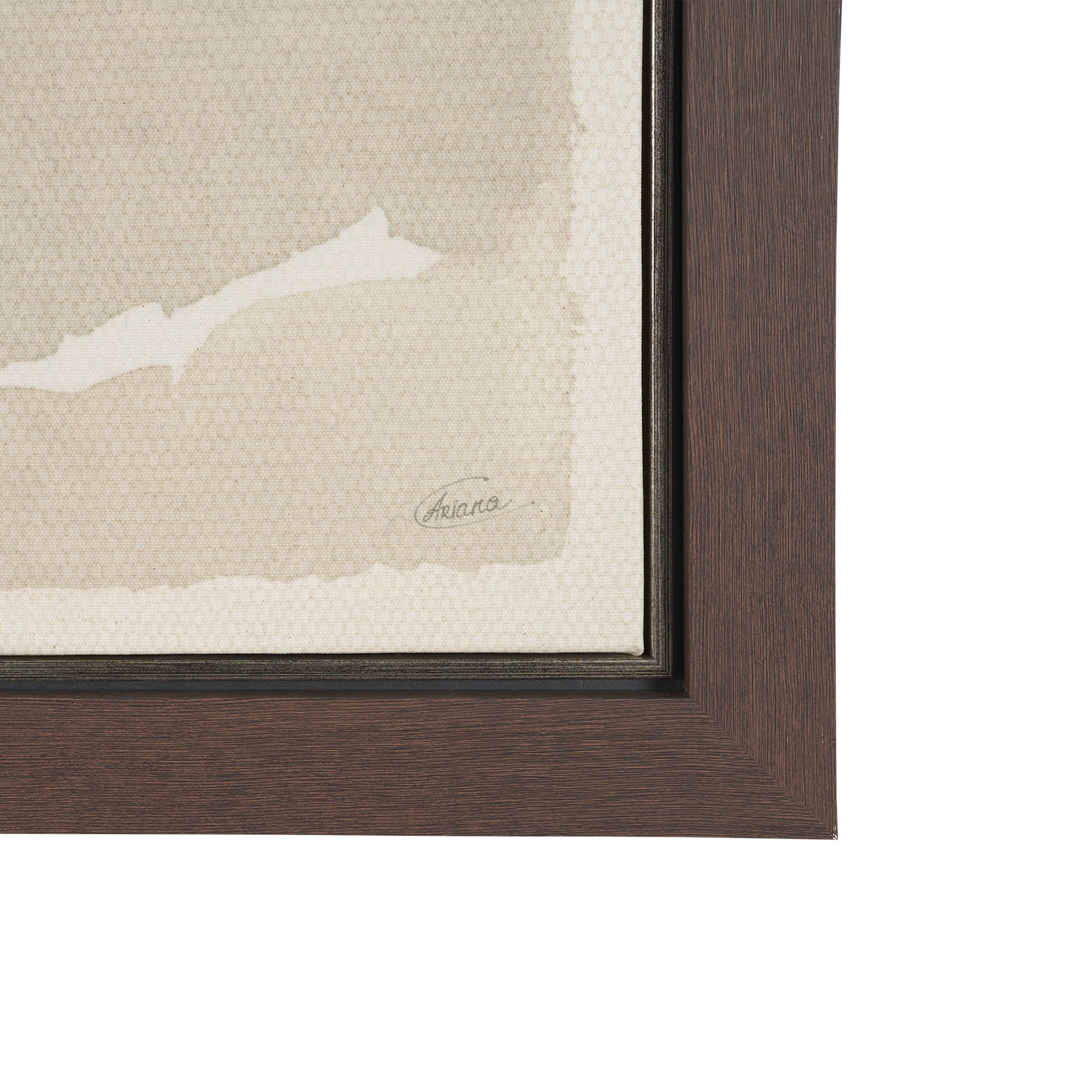 Violet by Mercana Studio Hand-Embellished Textured Framed Canvas Artwork — product photograph