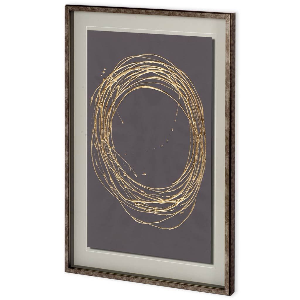 Circle by Studio M a Framed Art Print Matted under Glass — product photograph