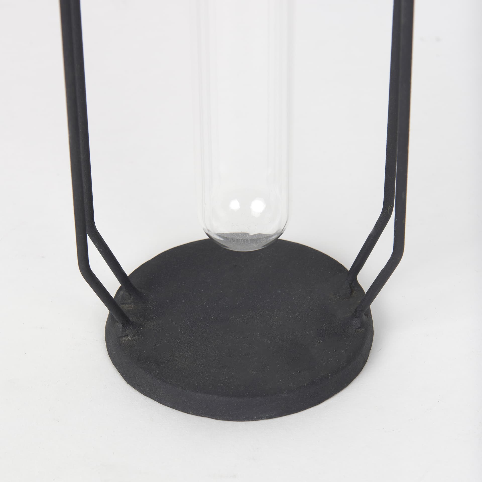 Aria 4.3L x 3.9W x 9.6H Metal and Glass Decorative Accent — product photograph