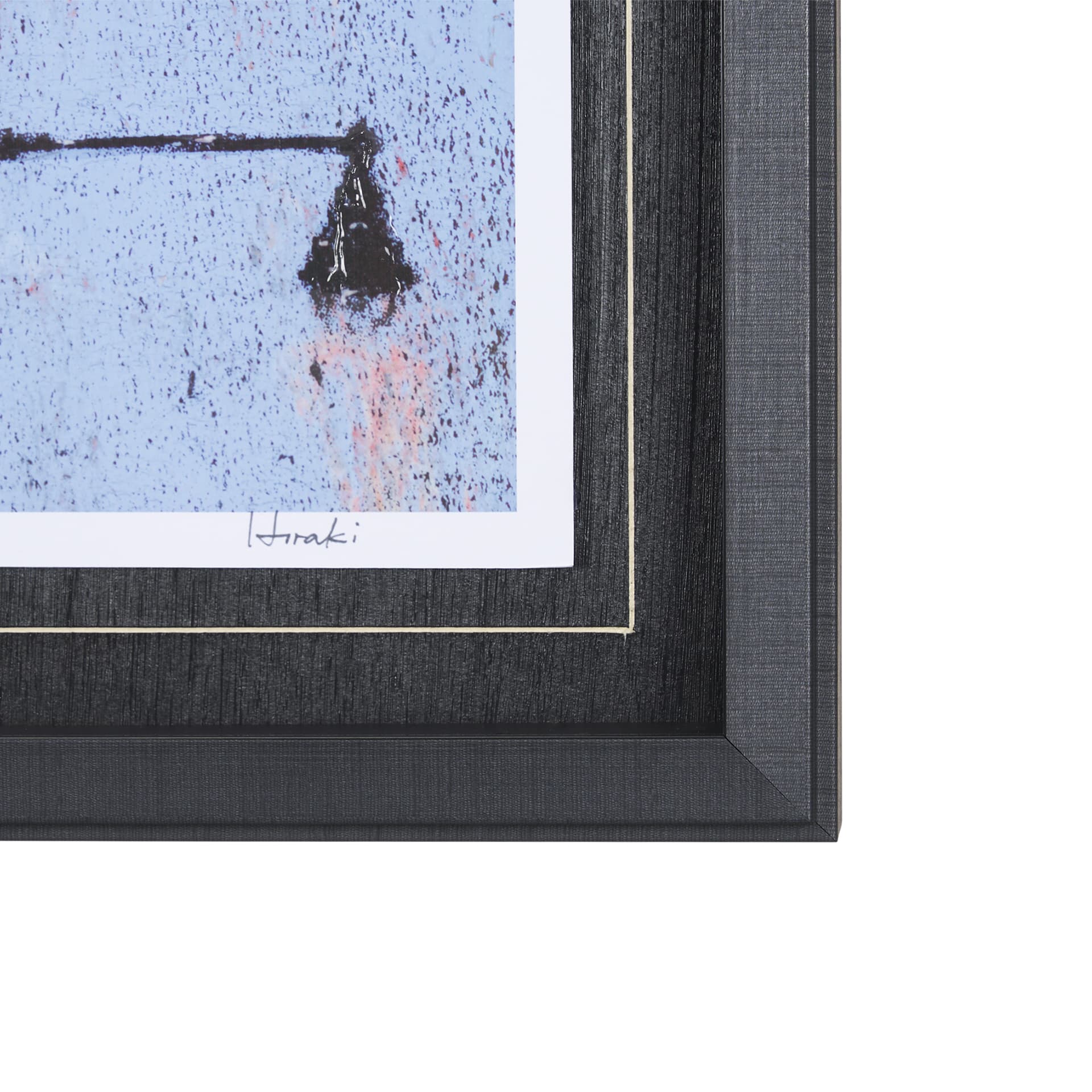 City Vibe I by Mercana Studio a Hand Embellished Textured Framed Art Print Matted under Glass — product photograph