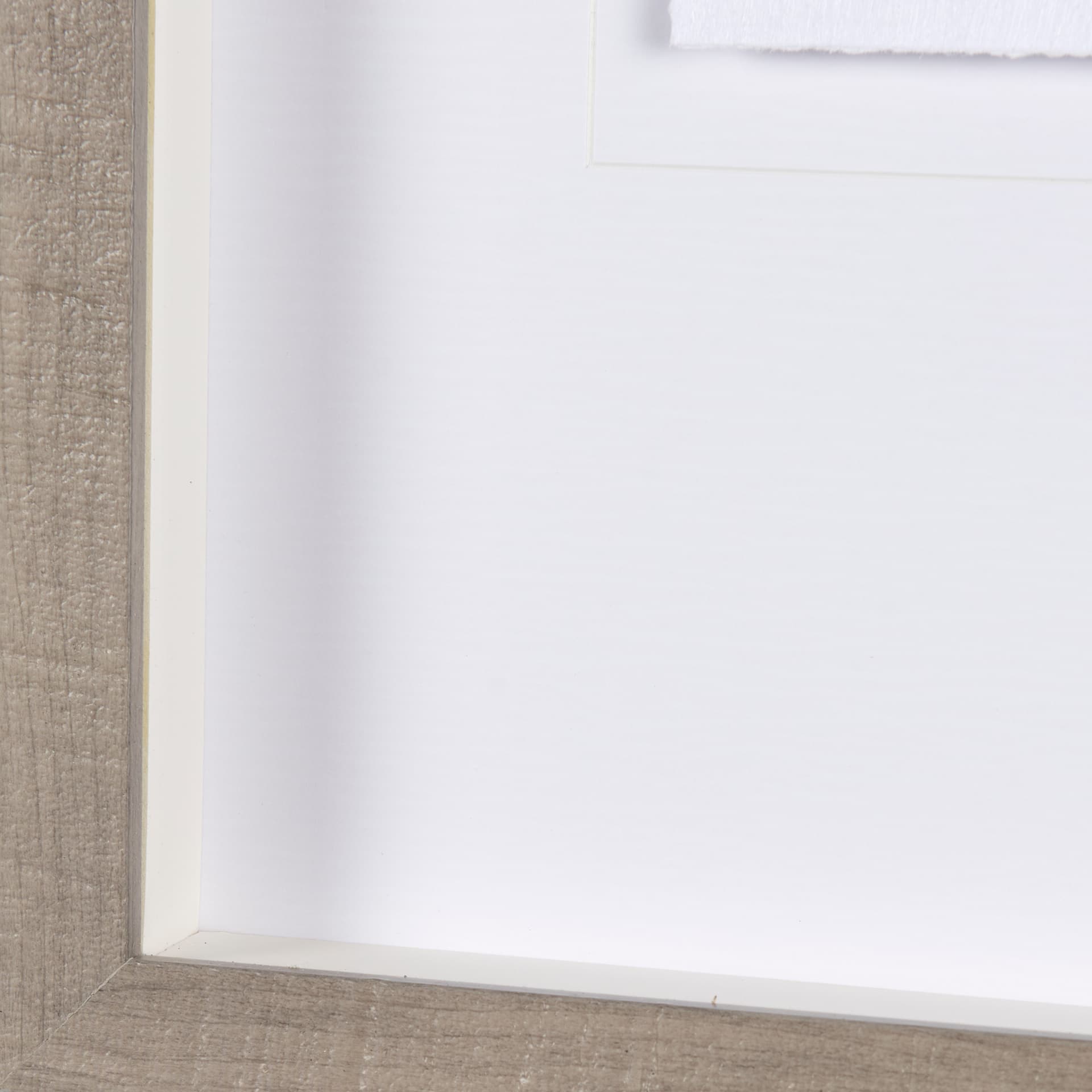 Ikat Patterns IV by Silvia Krause a Hand Embellished Textured Framed Art Print Matted under Glass — product photograph