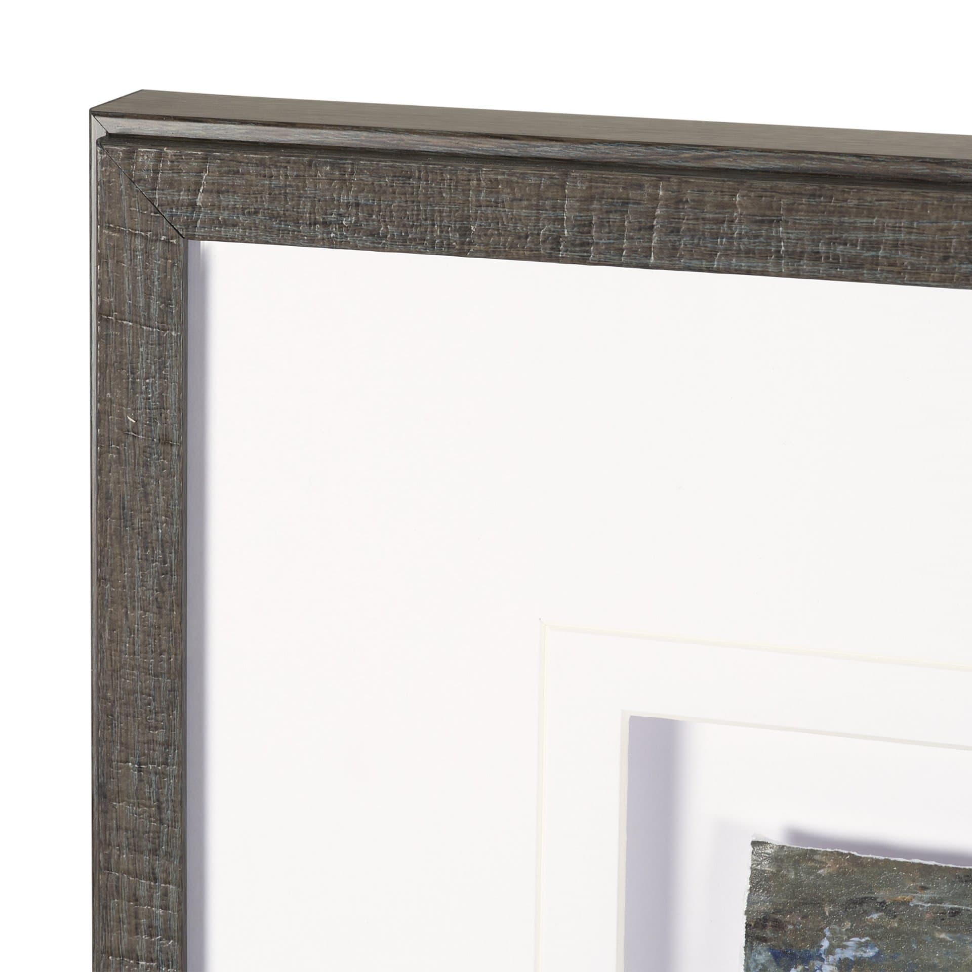 Equine Echoes III by Mercana Studio Hand Embelished Textured Framed Artwork Matted under Glass — product photograph
