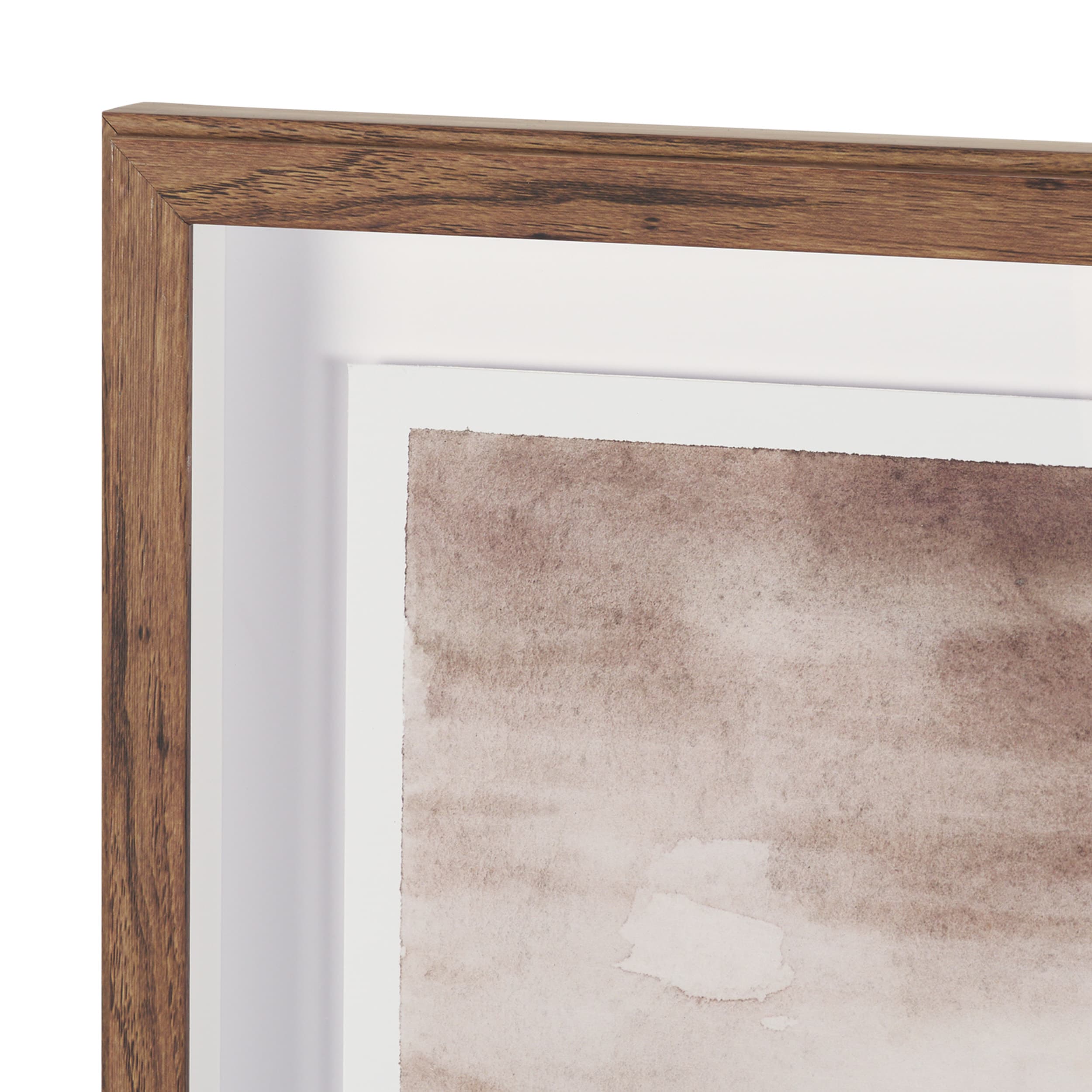 At The Cabin I by Mercana Studio Hand Embelished Framed Artwork Matted under Glass — product photograph