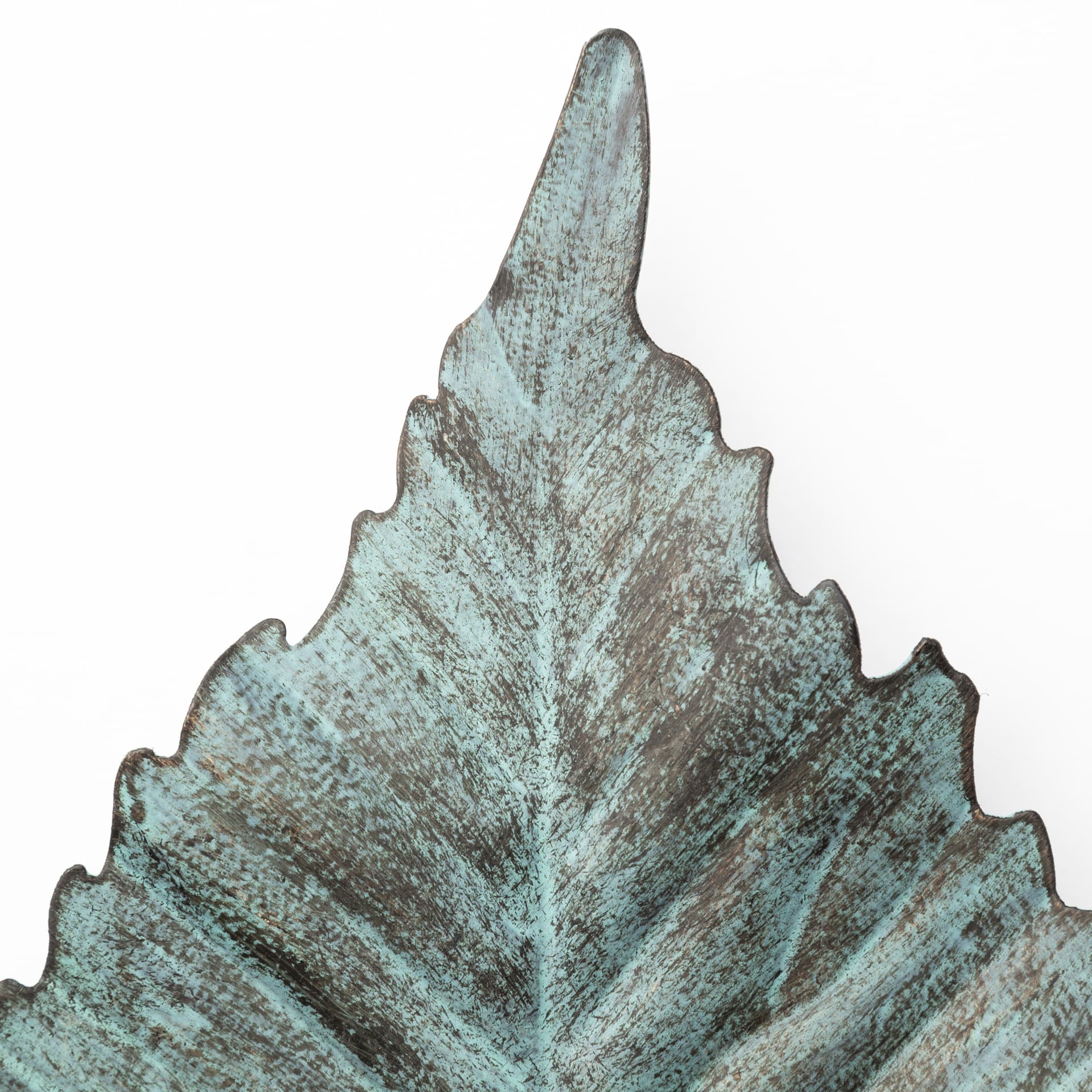 Brattea 12H Small Metal Leaf Wall Art — product photograph