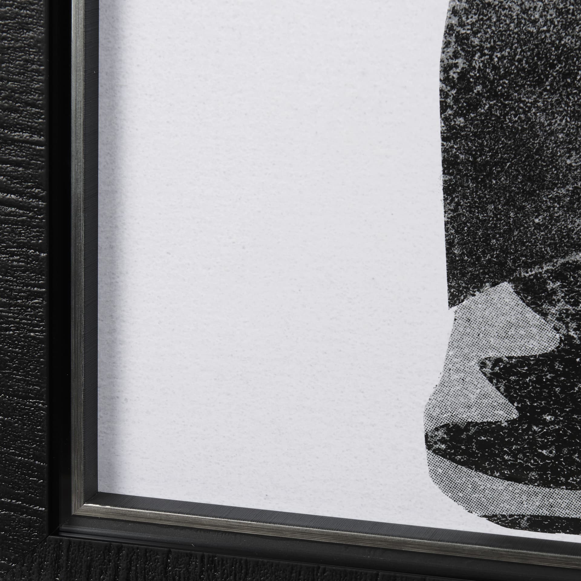 A Dancing Night I by Mercana Studio a Hand Embellished Textured Framed Art Print Matted under Glass — product photograph