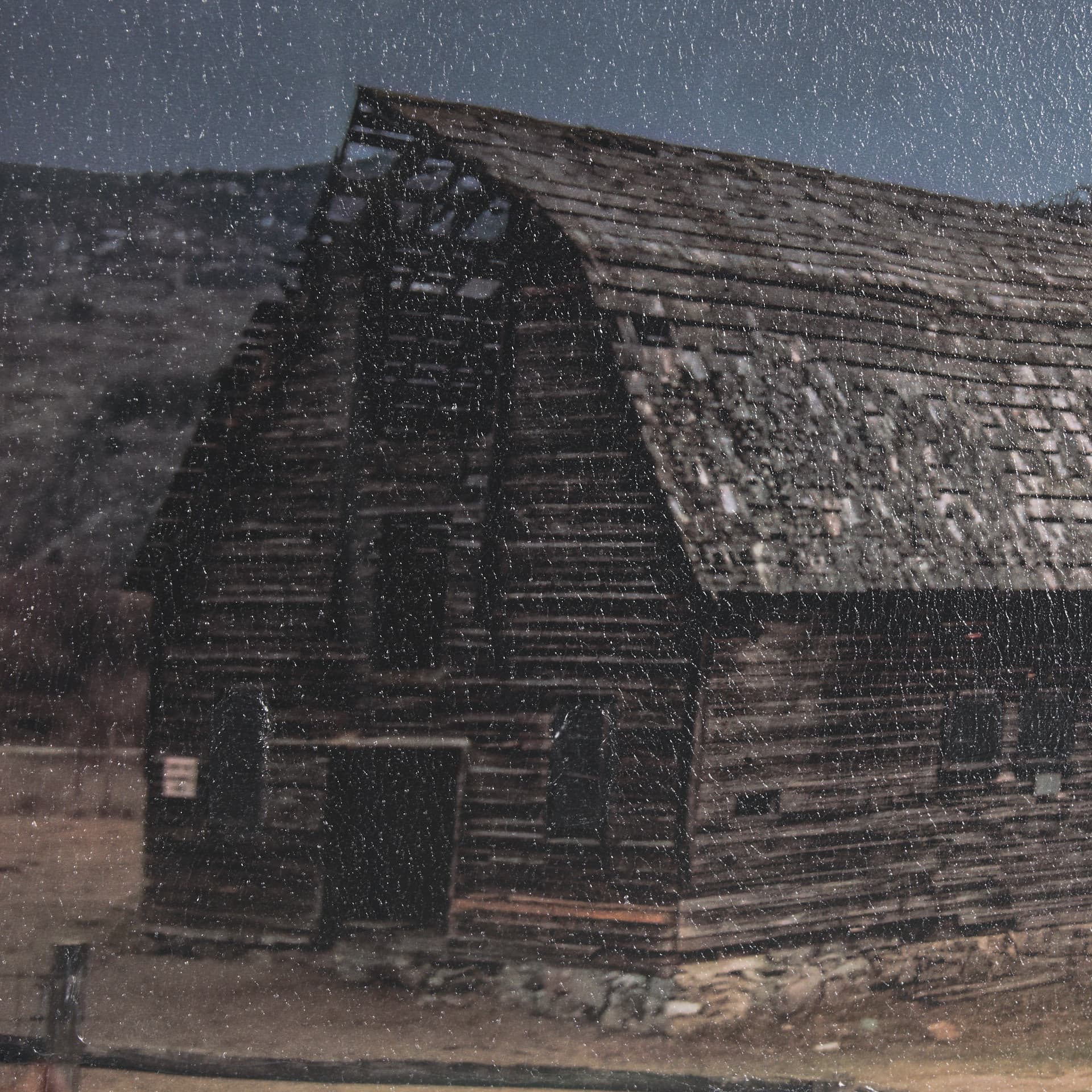 Storm's Horizon by Chad Mackay a Hand Embellished Textured Framed Photo Art Print Matted under Glass — product photograph