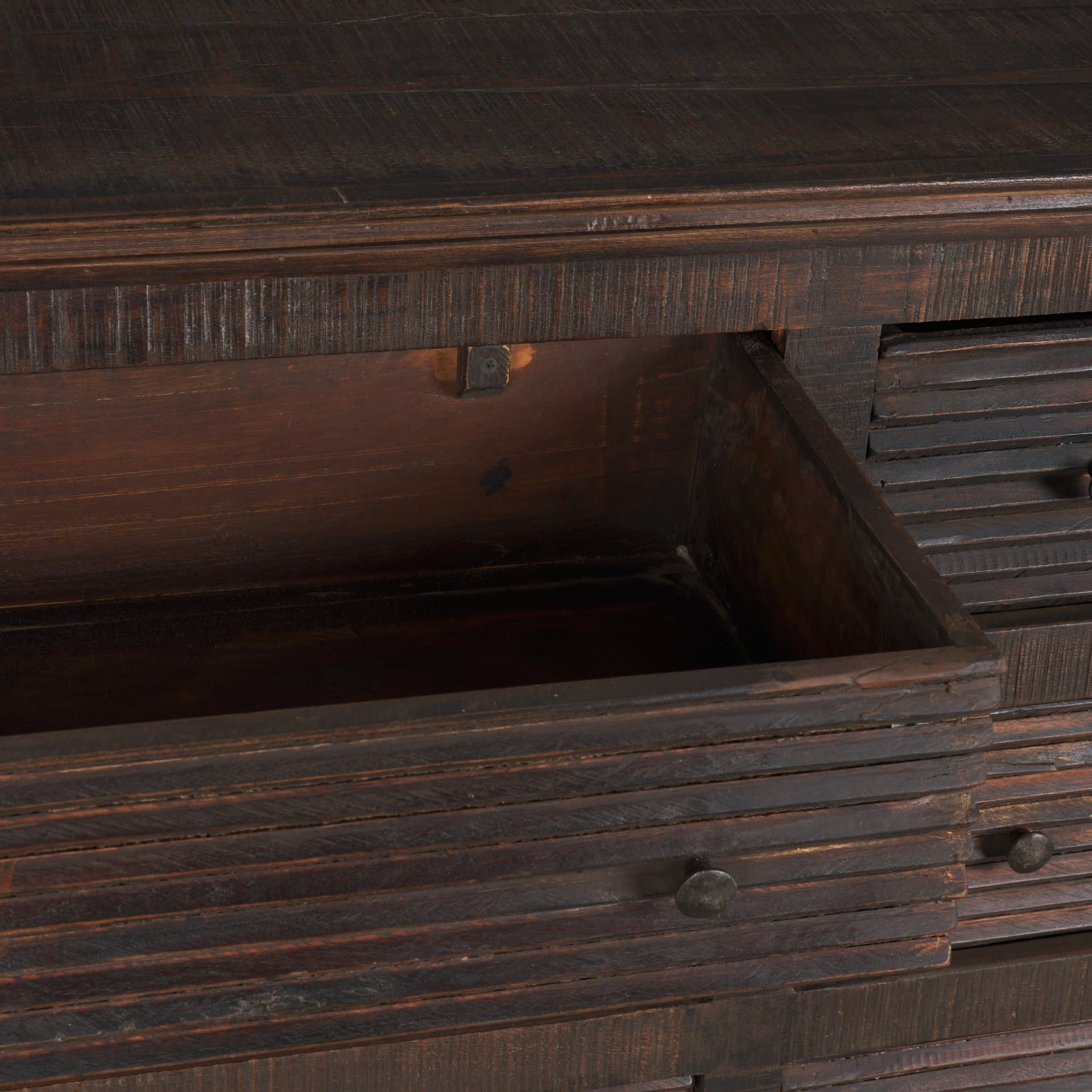 Rhett Reclaimed Wood 6 Drawer Cabinet — product photograph