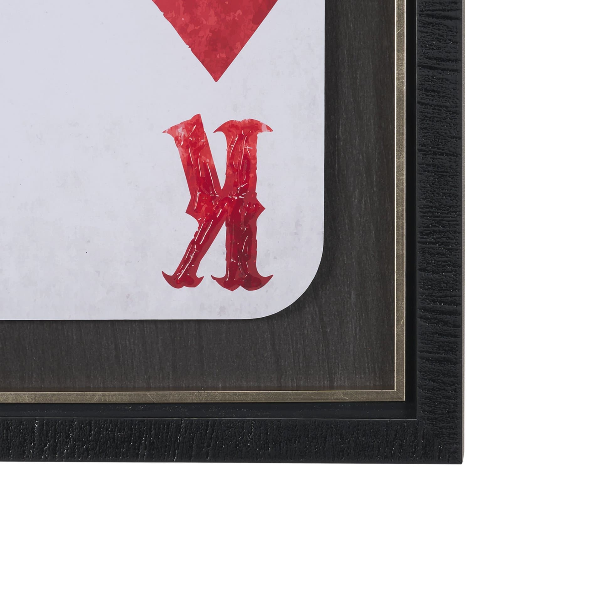 Wild West IV by Mercana Studio Hand-Embellished Framed Artwork Matted under Glass — product photograph