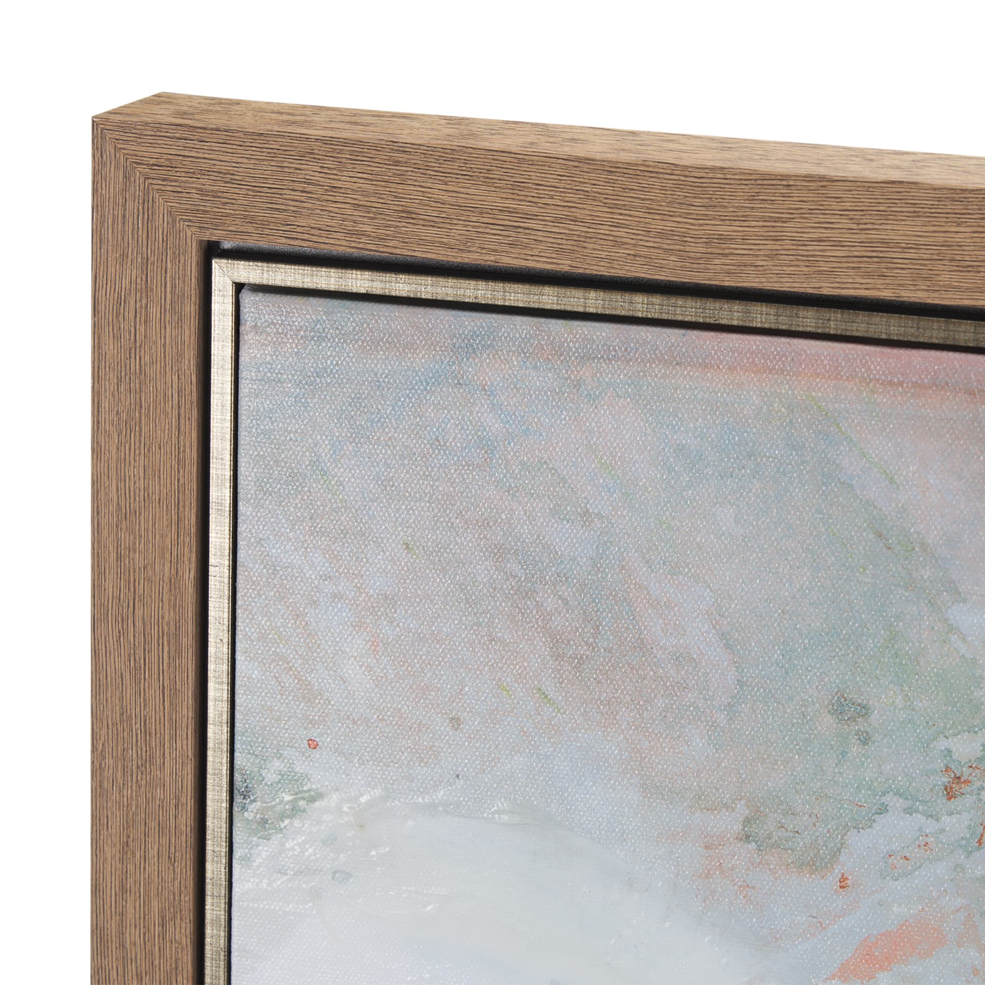 Aromatic Rose by Mercana Studio a Hand Embellished Textured Framed Canvas — product photograph