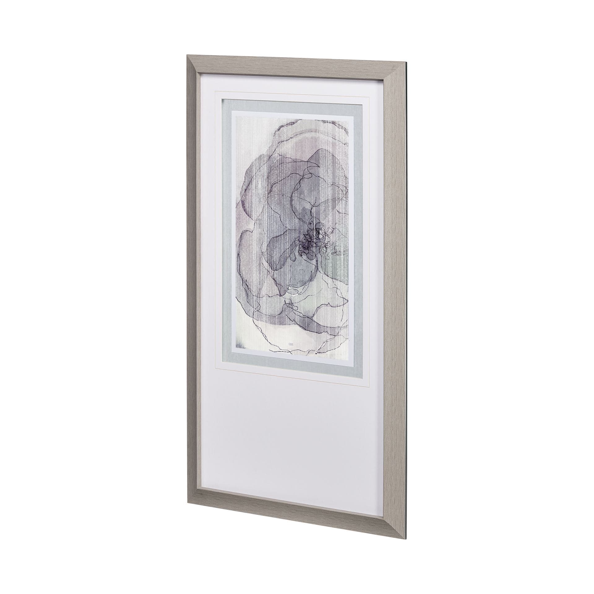Sun and Rain II by Alarm a Hand Embellished Textured Framed Art Print Matted under Glass — product photograph