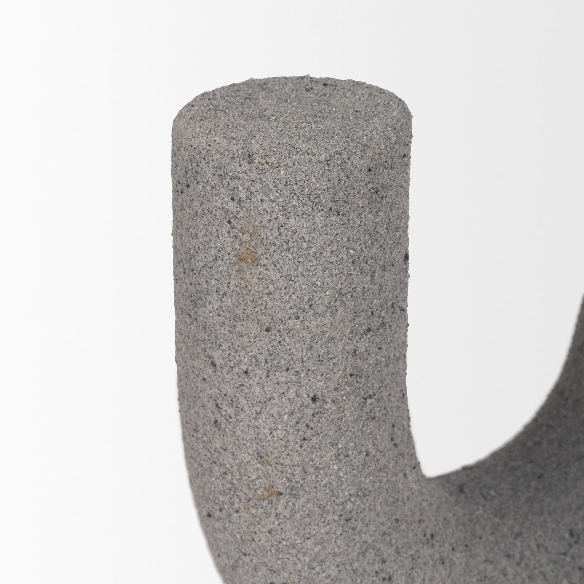 Kailas Resin Textured Concrete Gray Decorative Object — product photograph