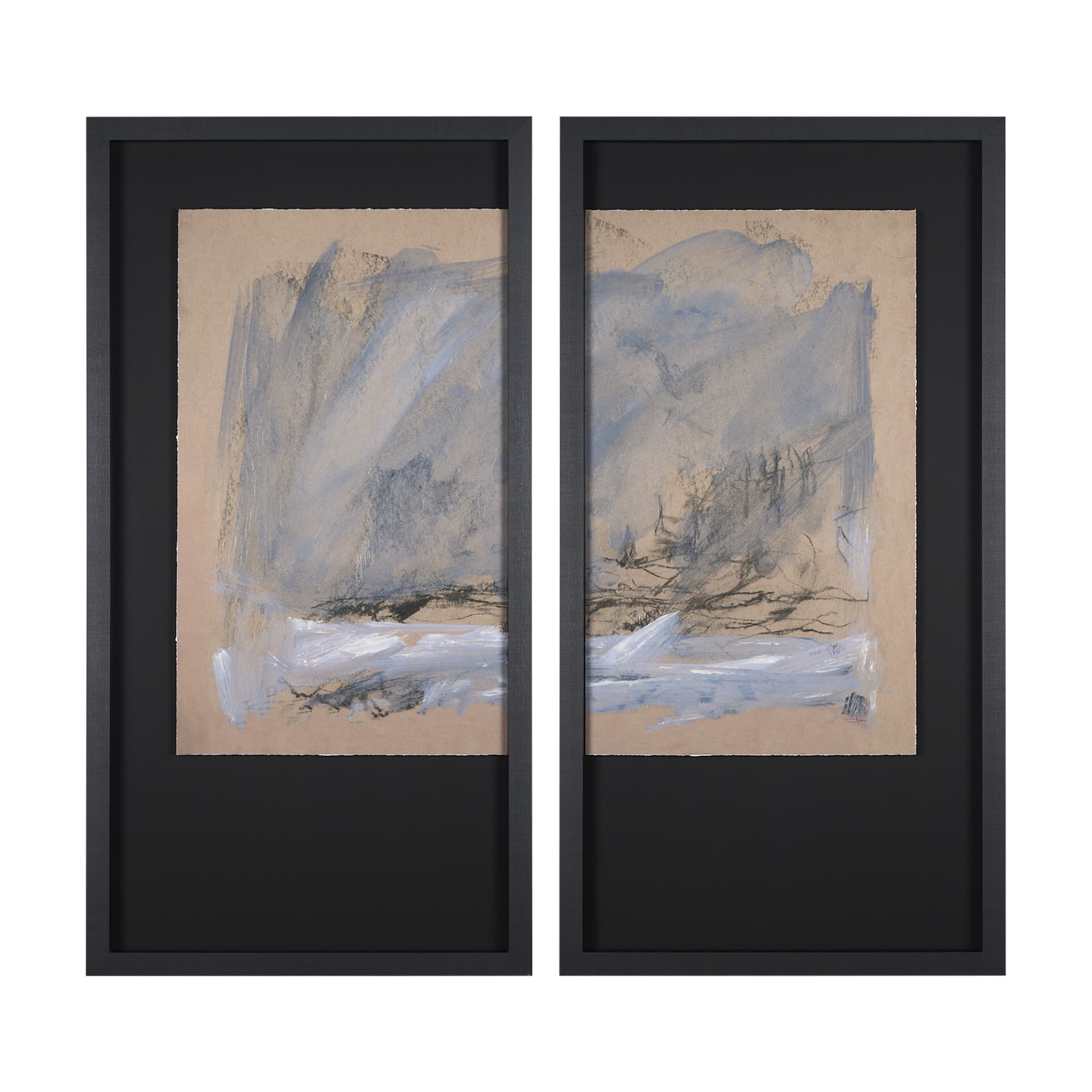 Abstract Landscape by Mercana Studio a Framed Art Print — product photograph