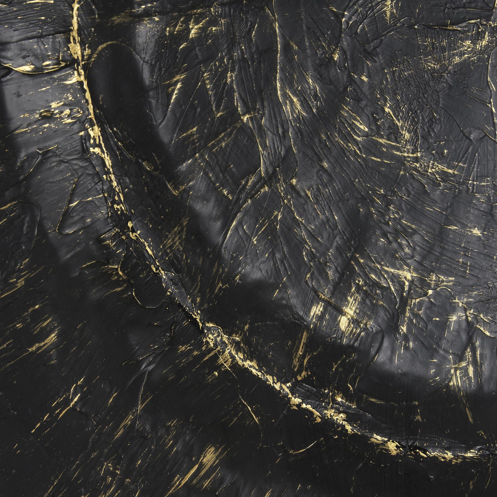 Caldera Black by Studio M a handmade Original Framed Artwork under Glass — product photograph