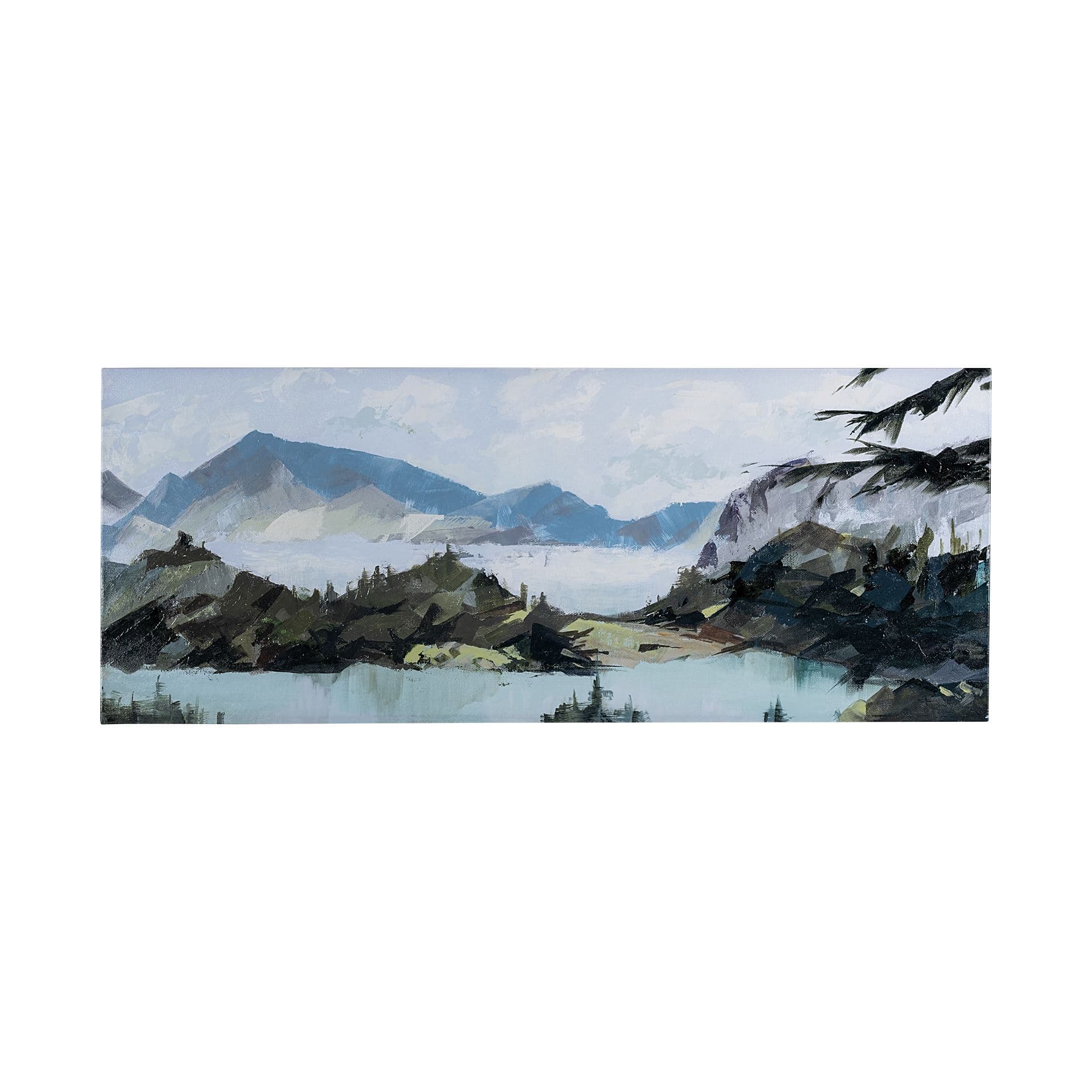 Vista II by Mercana Studio a Hand Embellished Textured Canvas — product photograph
