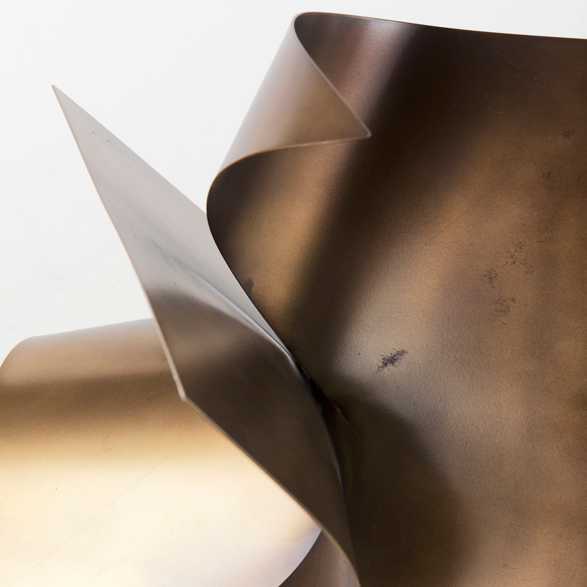 Francesca Antique Gold Metal Sculptural Decorative Object — product photograph