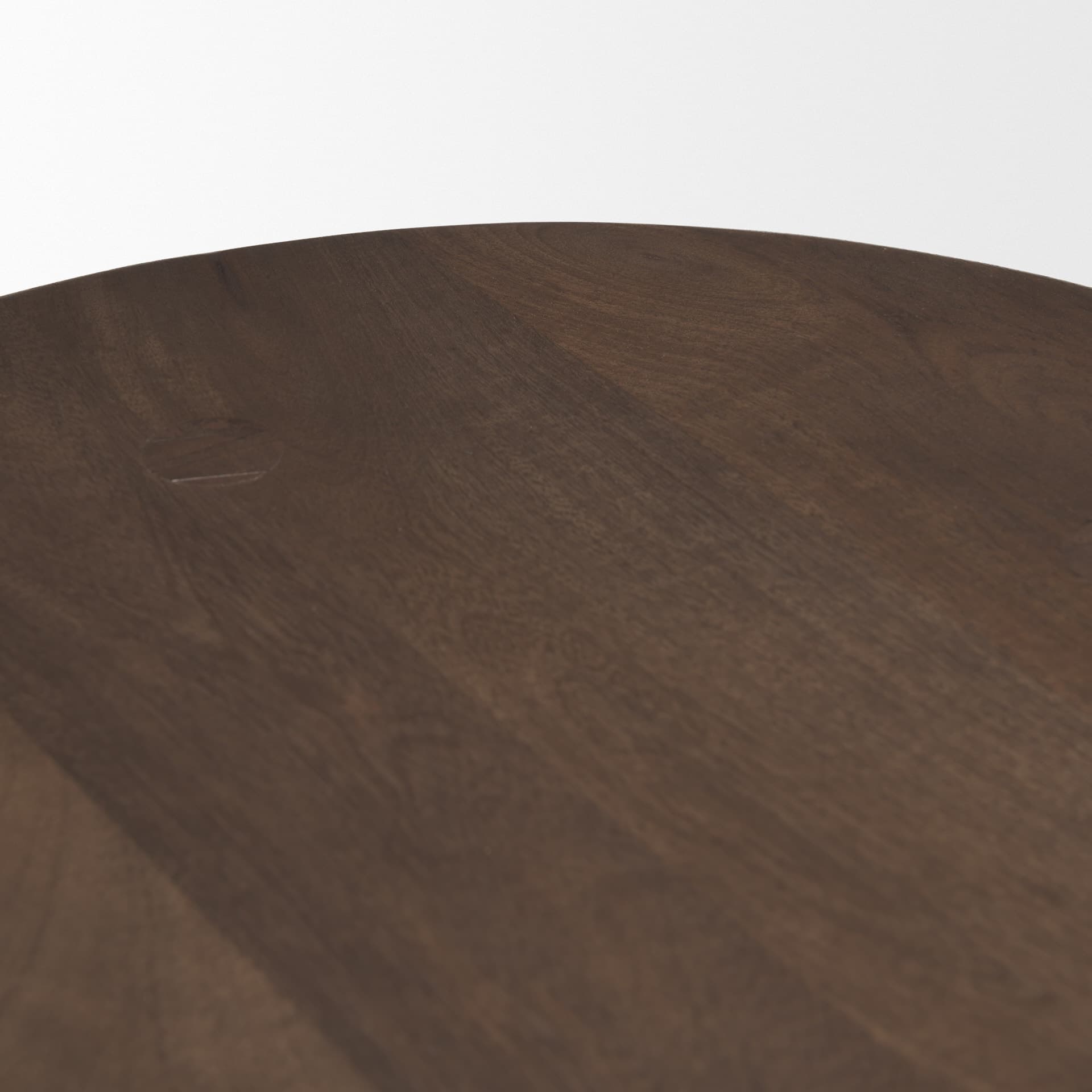 Weldon Backless 26in Seat Counter Stool | Dark Brown Wood w/ Metal — product photograph