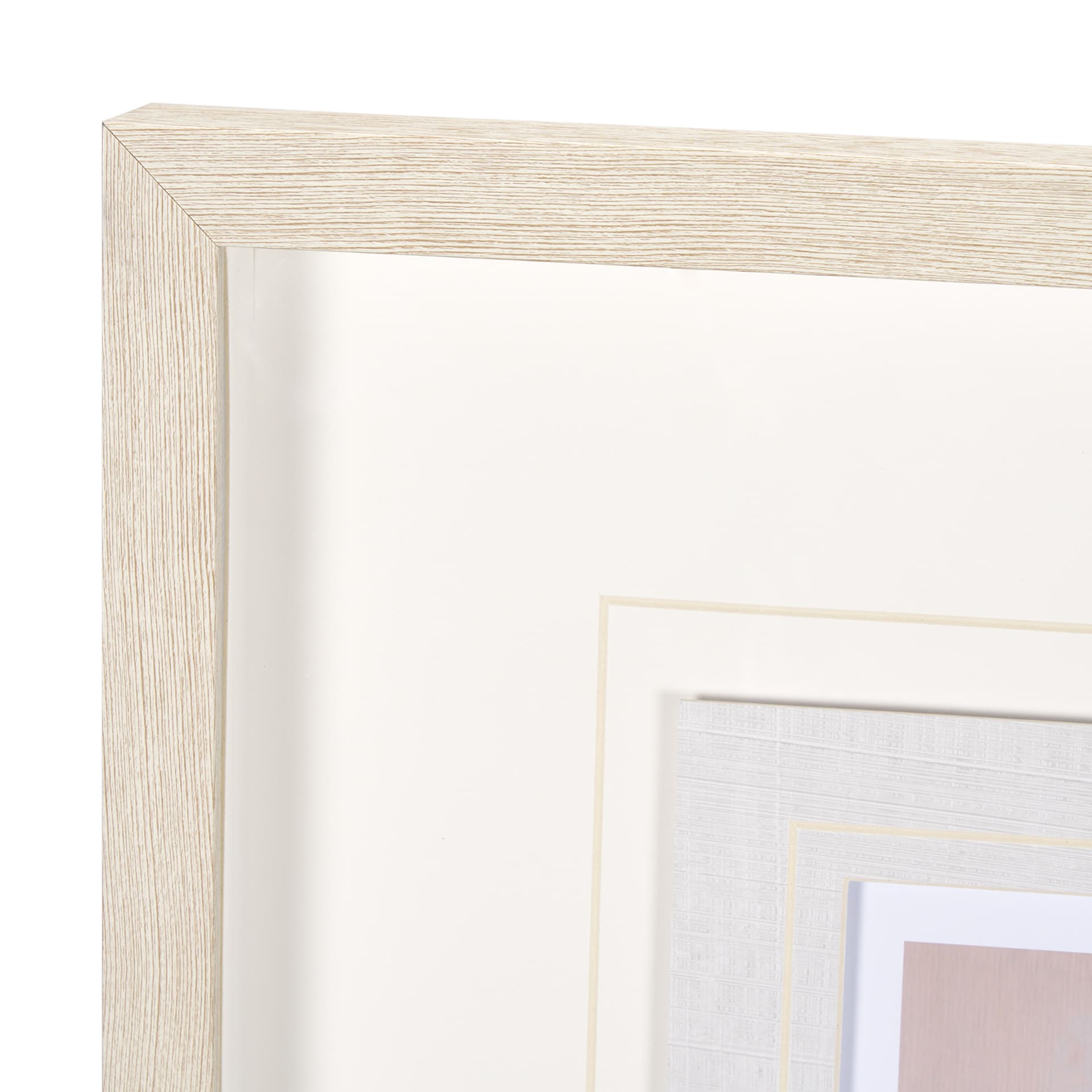 Grey Dunes I by Alison Jerry a Hand Embellished Textured Framed Art Print Matted under Glass — product photograph