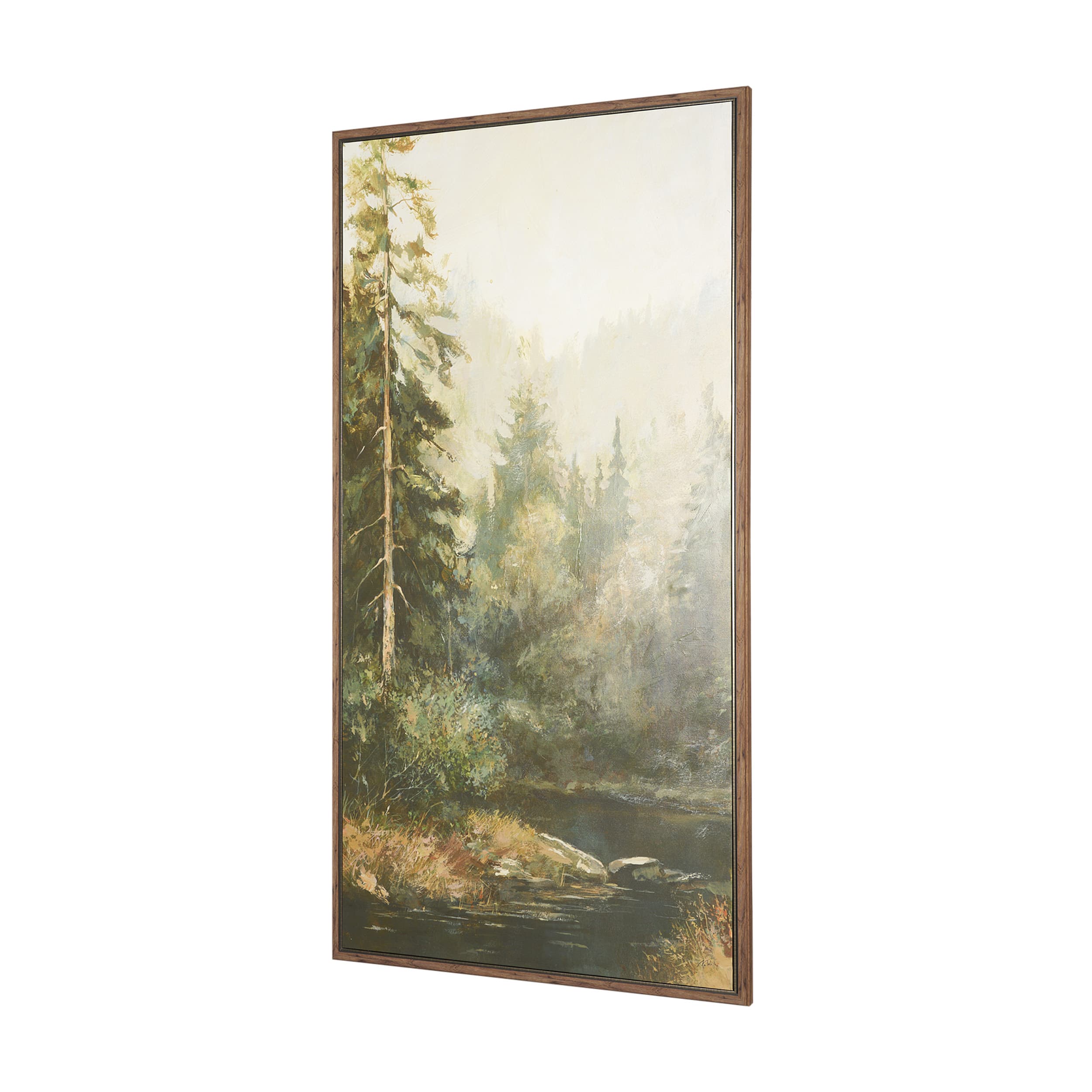 Heart of the Forest II by Mercana Studio Hand-Embellished Textured Framed Canvas Artwork — product photograph