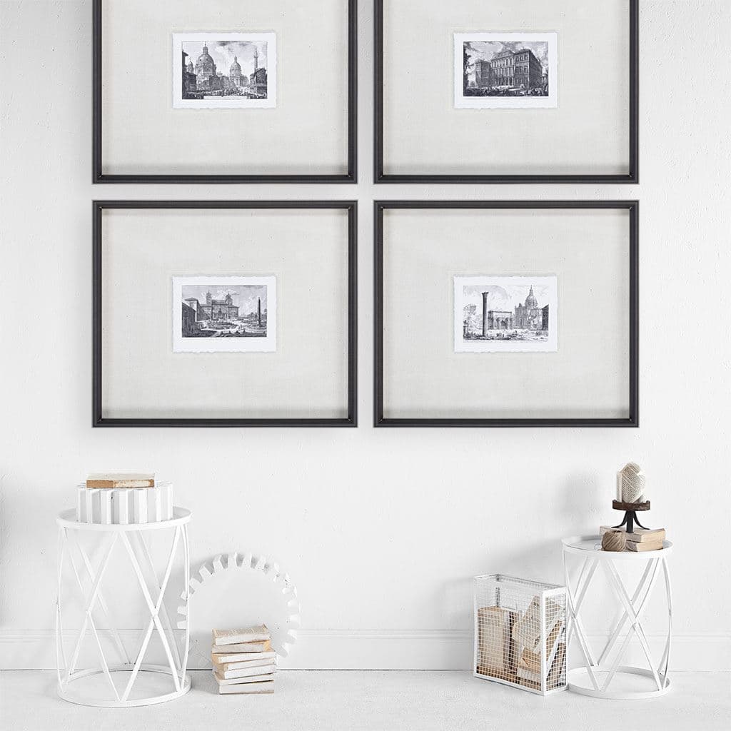 Veduta della Villa Medici (MC) by Piranesi a Framed Art Print Matted under Glass — product photograph