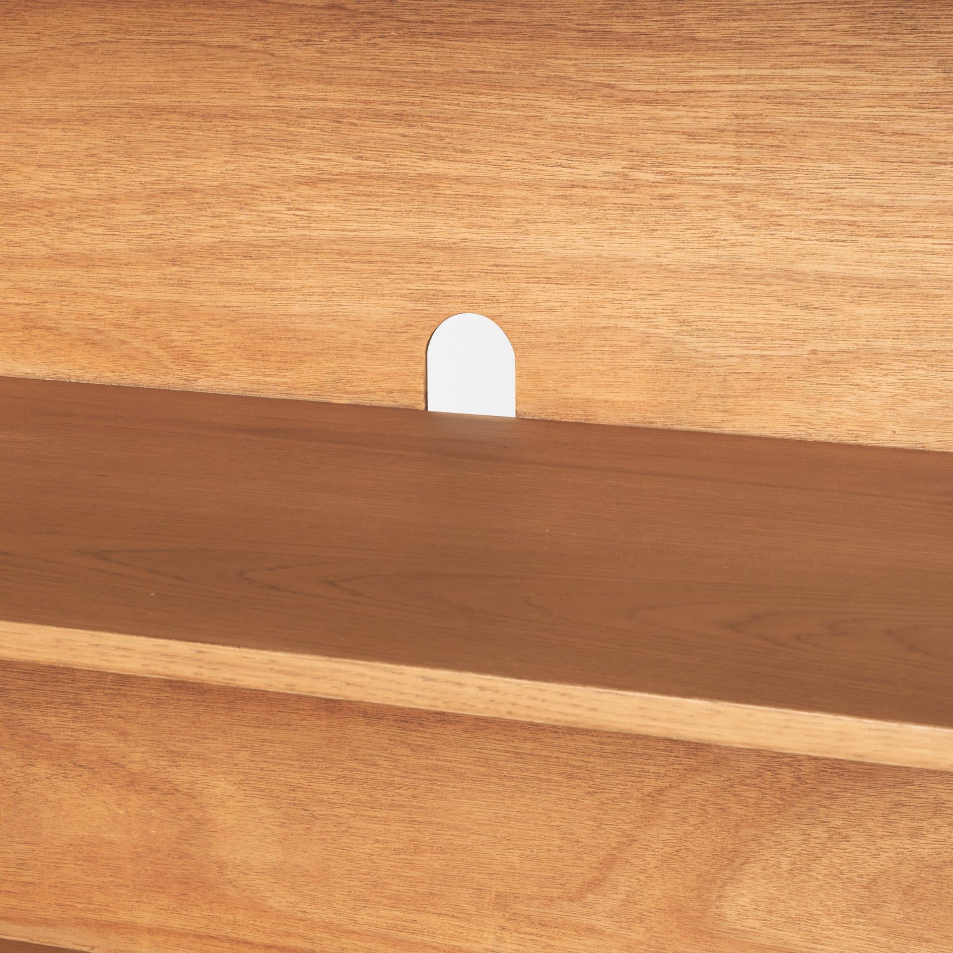 Rowan Light Brown Oak Wood Closed 4 Door Sideboard — product photograph