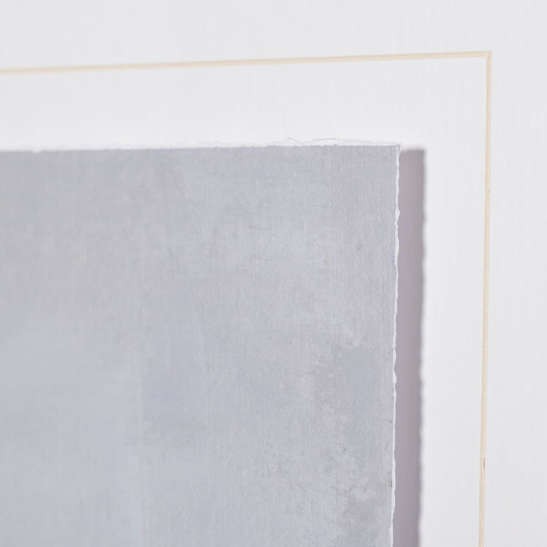 Boat on the Horizon II by Ethan Harper Hand Embellished Textured Framed Art Print Matted under Glass — product photograph