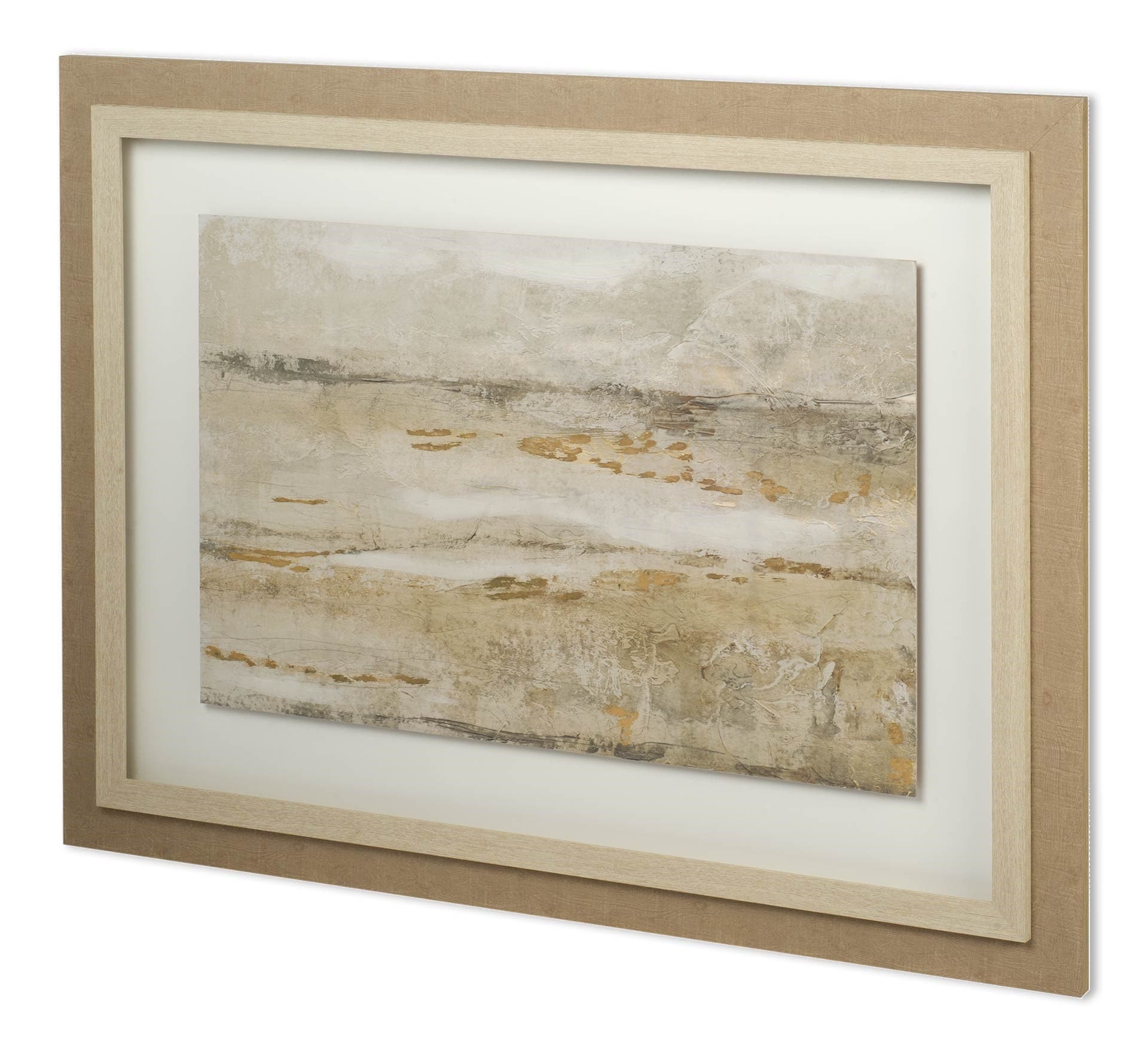 Custom Non-Embellished Surface Textures by Tim OToole a Hand Embellished Textured Framed Art Print — product photograph