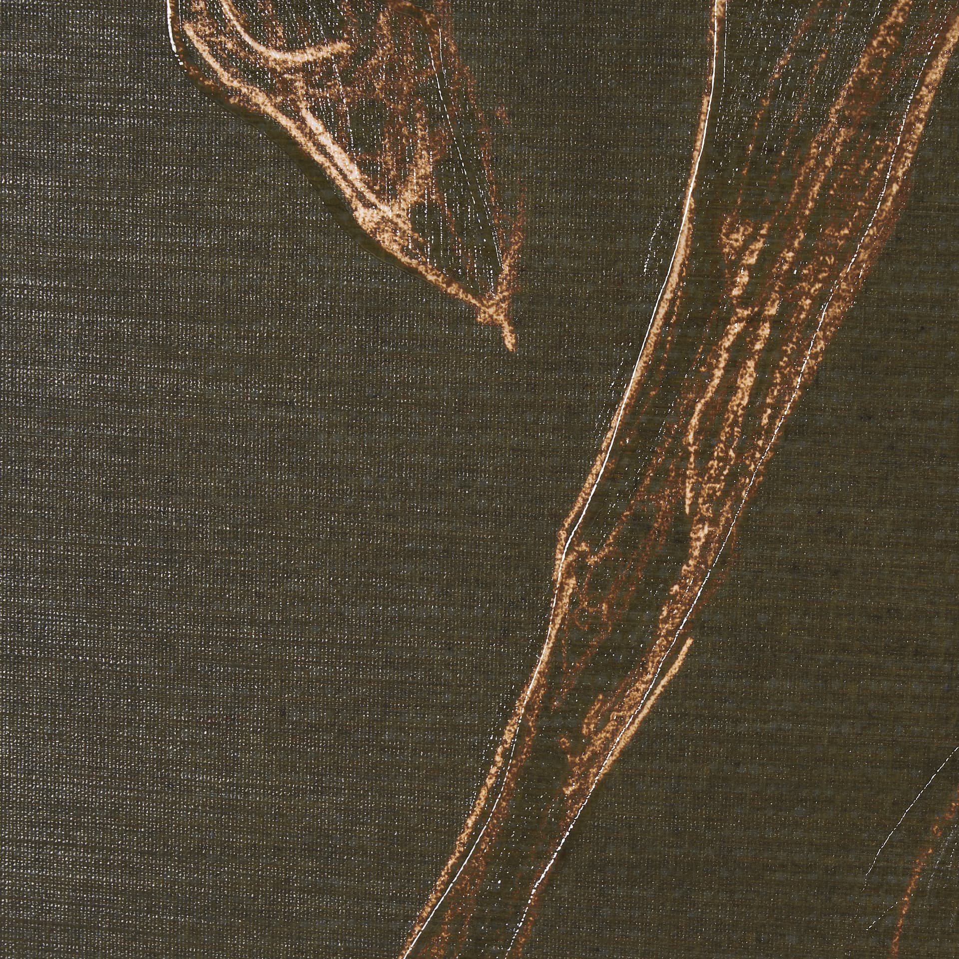 Horse IV Olive by Mercana Studio a Hand Embellished Textured Framed Art Print — product photograph