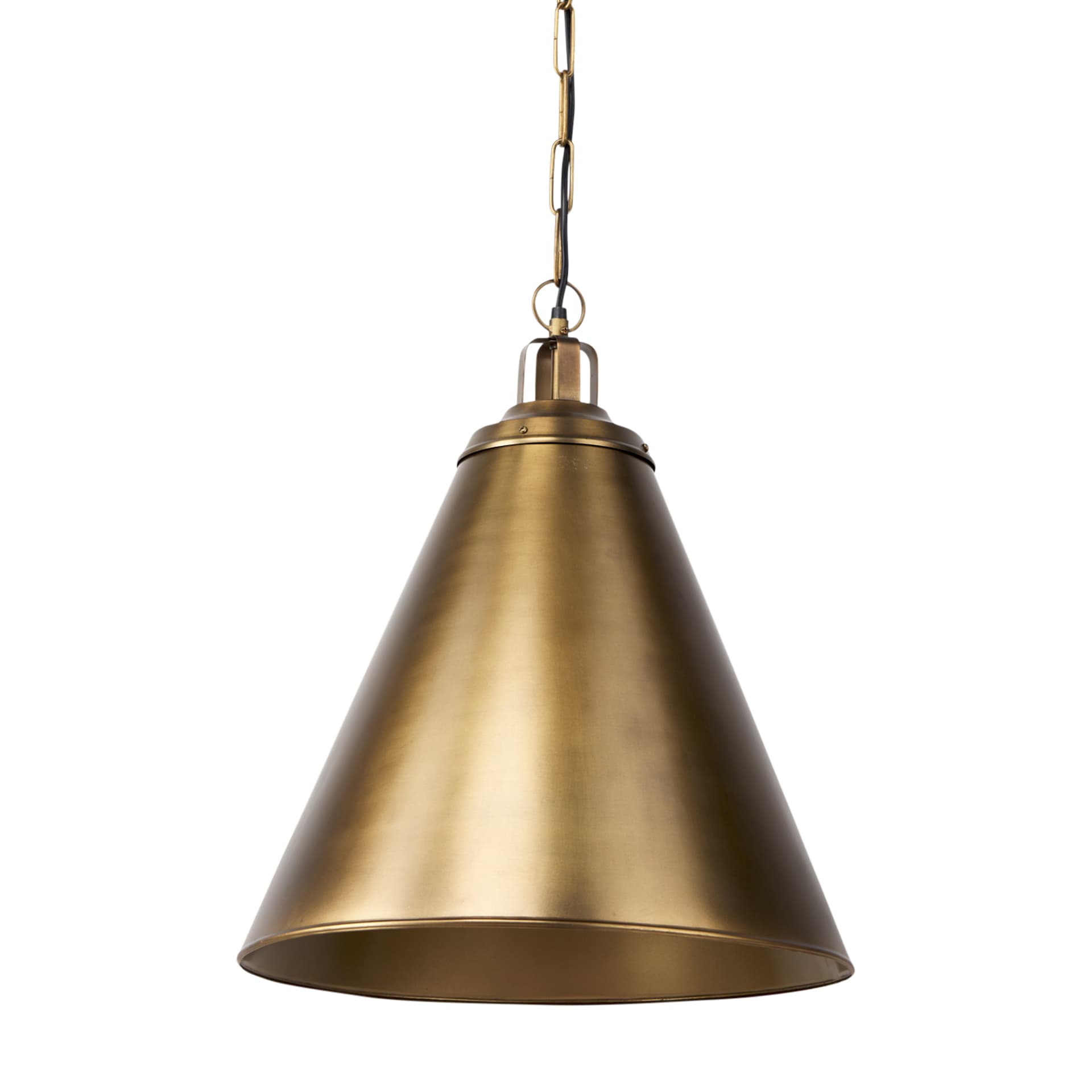 Fenton 18.0L x 18.0W x 23.0H Gold W/Gold Accents Pendant Light — product photograph